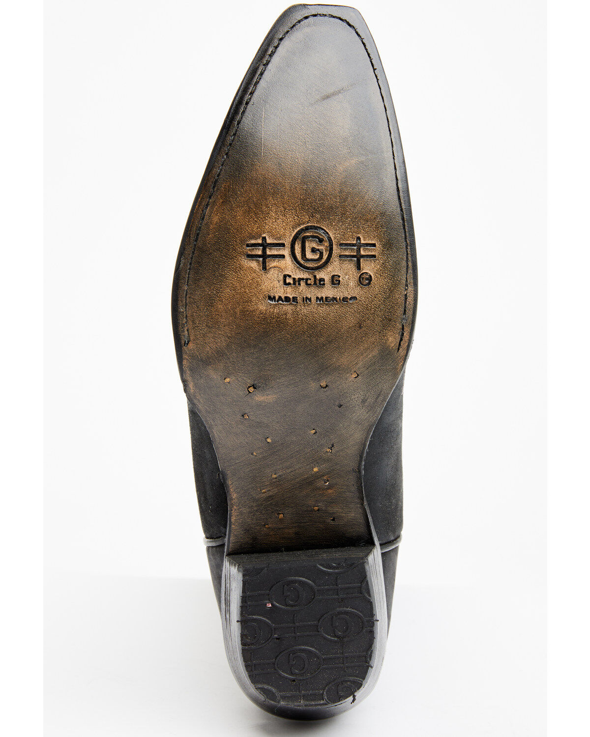 Circle G Women's Inlay Western Boots - Snip Toe