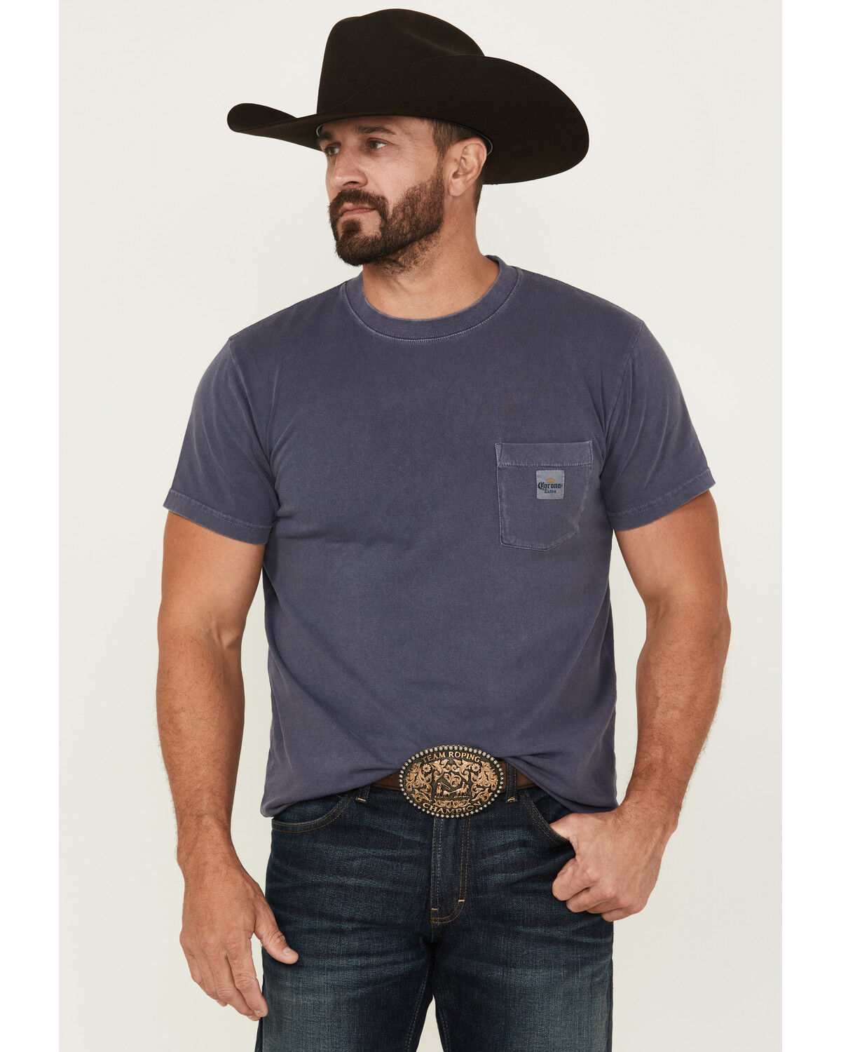 Changes Men's Corona Short Sleeve Pocket Graphic T-Shirt