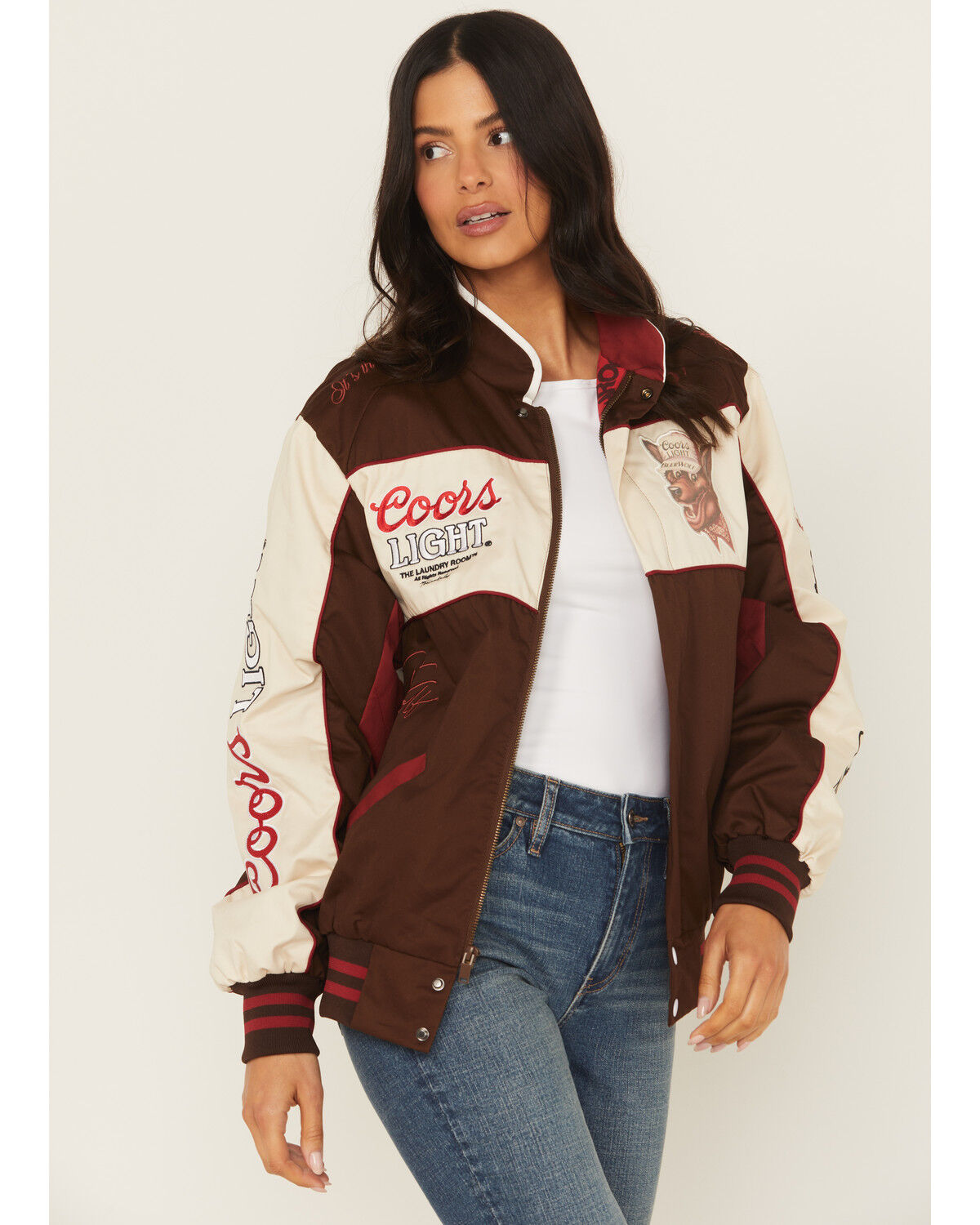 The Laundry Room Women's Coors Light Wolf Racing Jacket