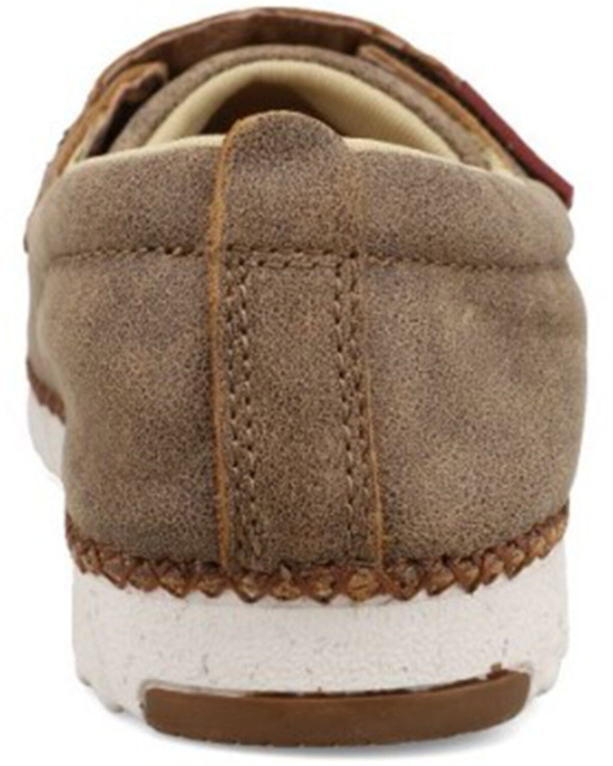 Twisted X Boys' Zero-X Leather Velcro Bomber Casual Shoes - Moc Toe