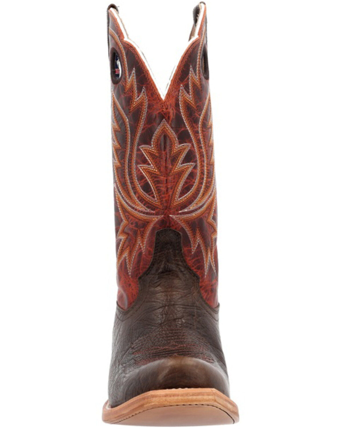 Durango Men's PRCA Collection Shrunken Bullhide Western Boots - Square Toe
