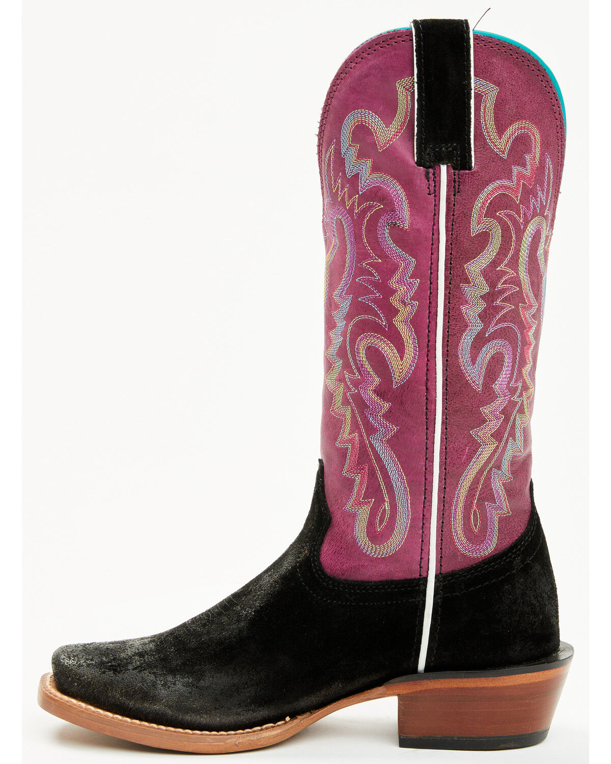 Justin Women's Breaking News Suede Western Boots - Square Toe