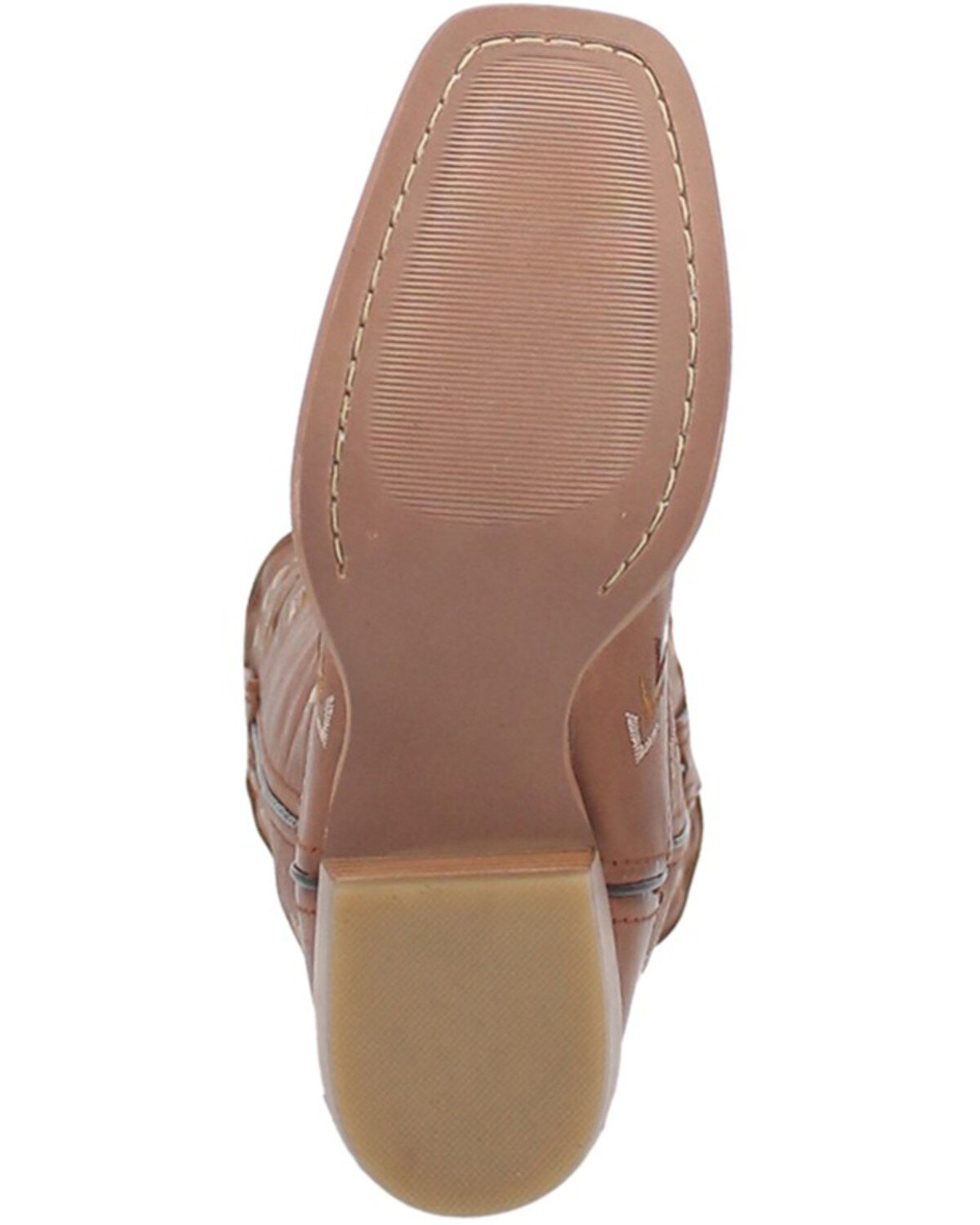 Dingo Women's Mesa Southwestern Embroidered Leather Western Boot - Square Toe