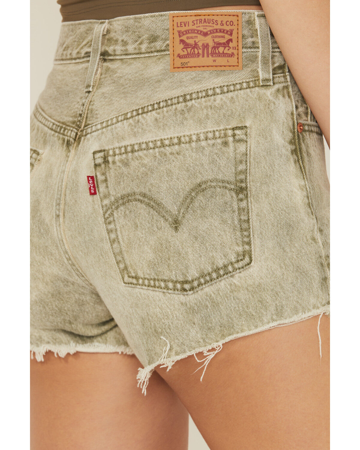 Levi's Women's 501 Original High Rise Denim Shorts