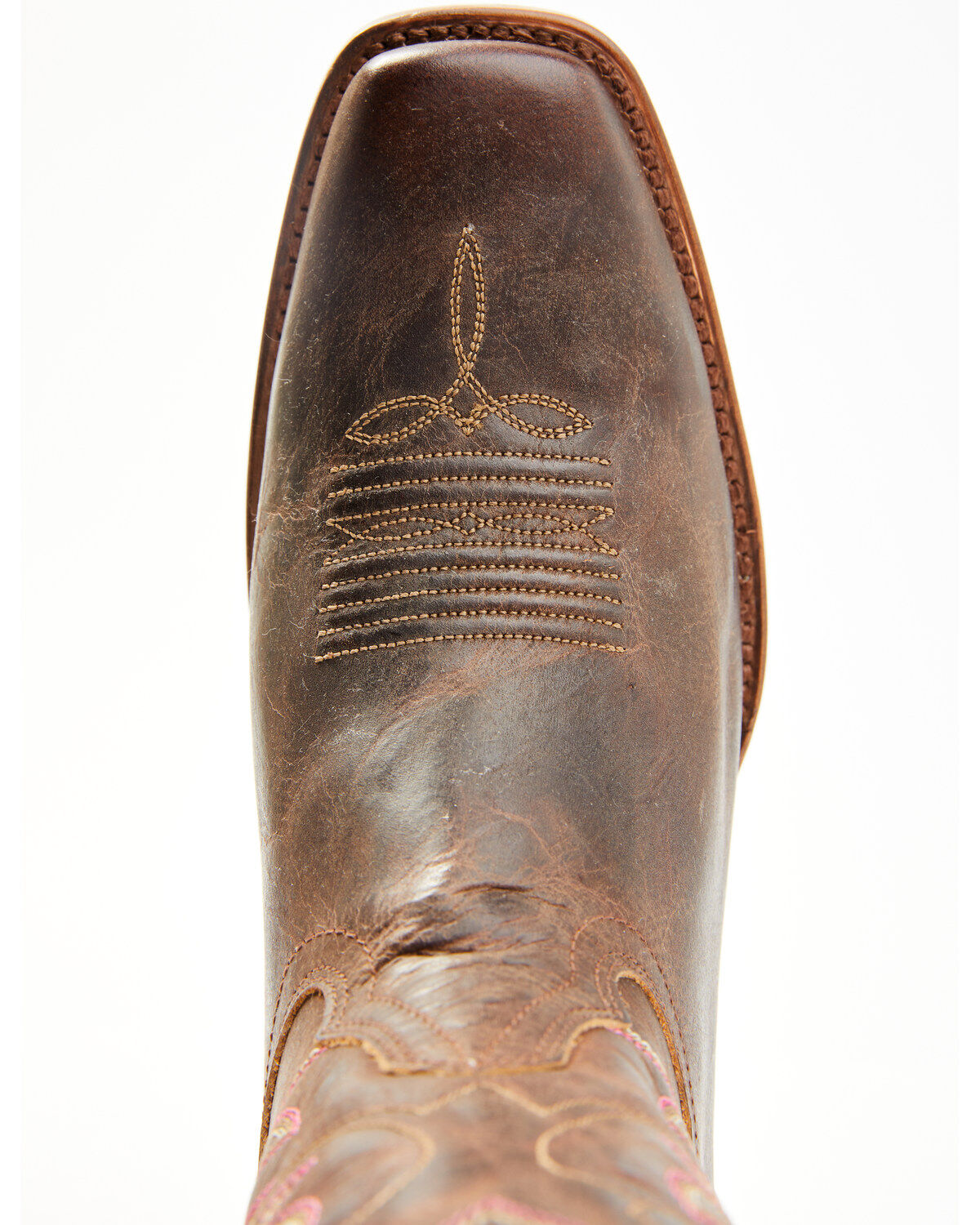 Shyanne Women's Cassidy Spice Combo Leather Western Boots - Square Toe