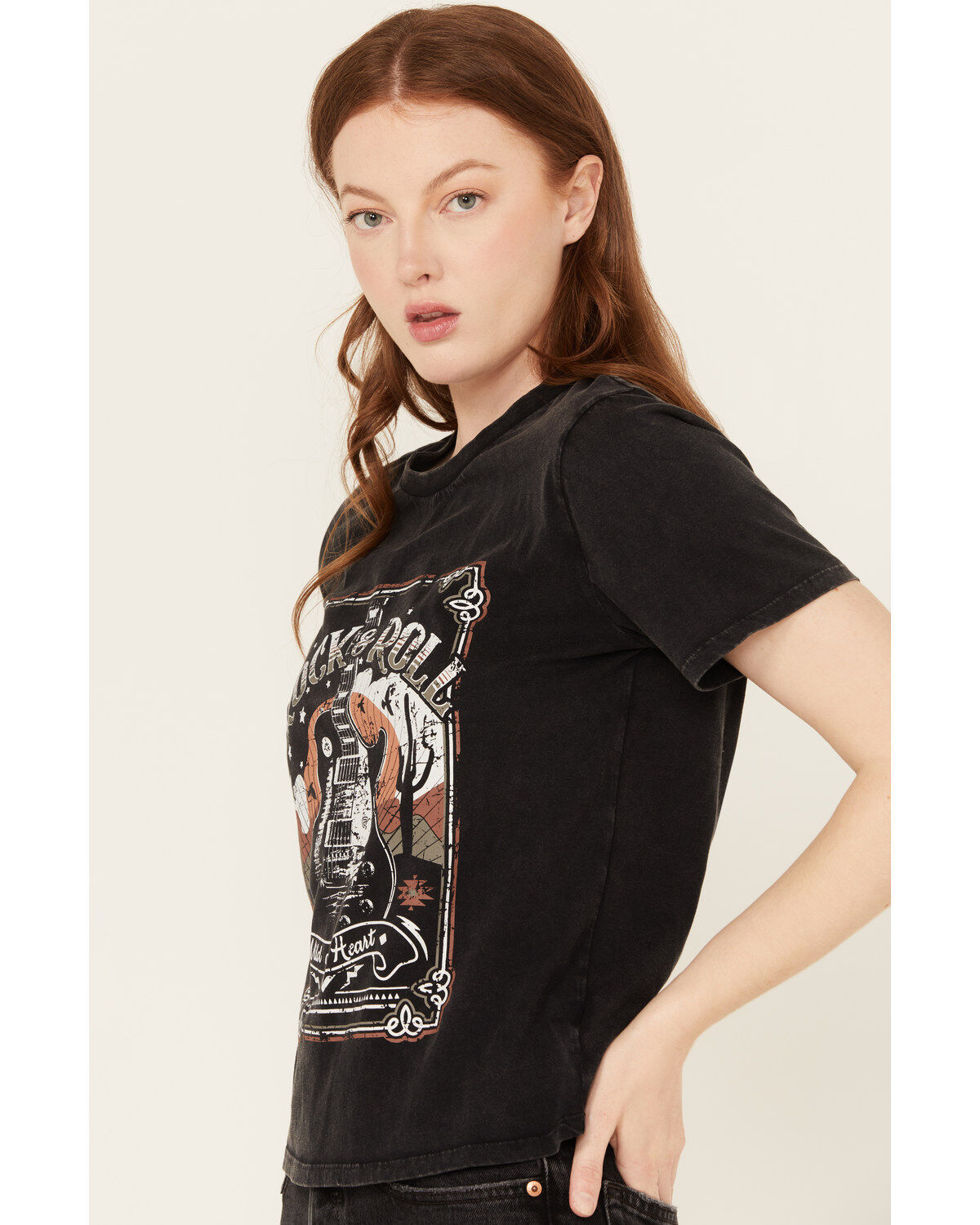 Rock & Roll Denim Women's Rock & Roll Short Sleeve Graphic Tee