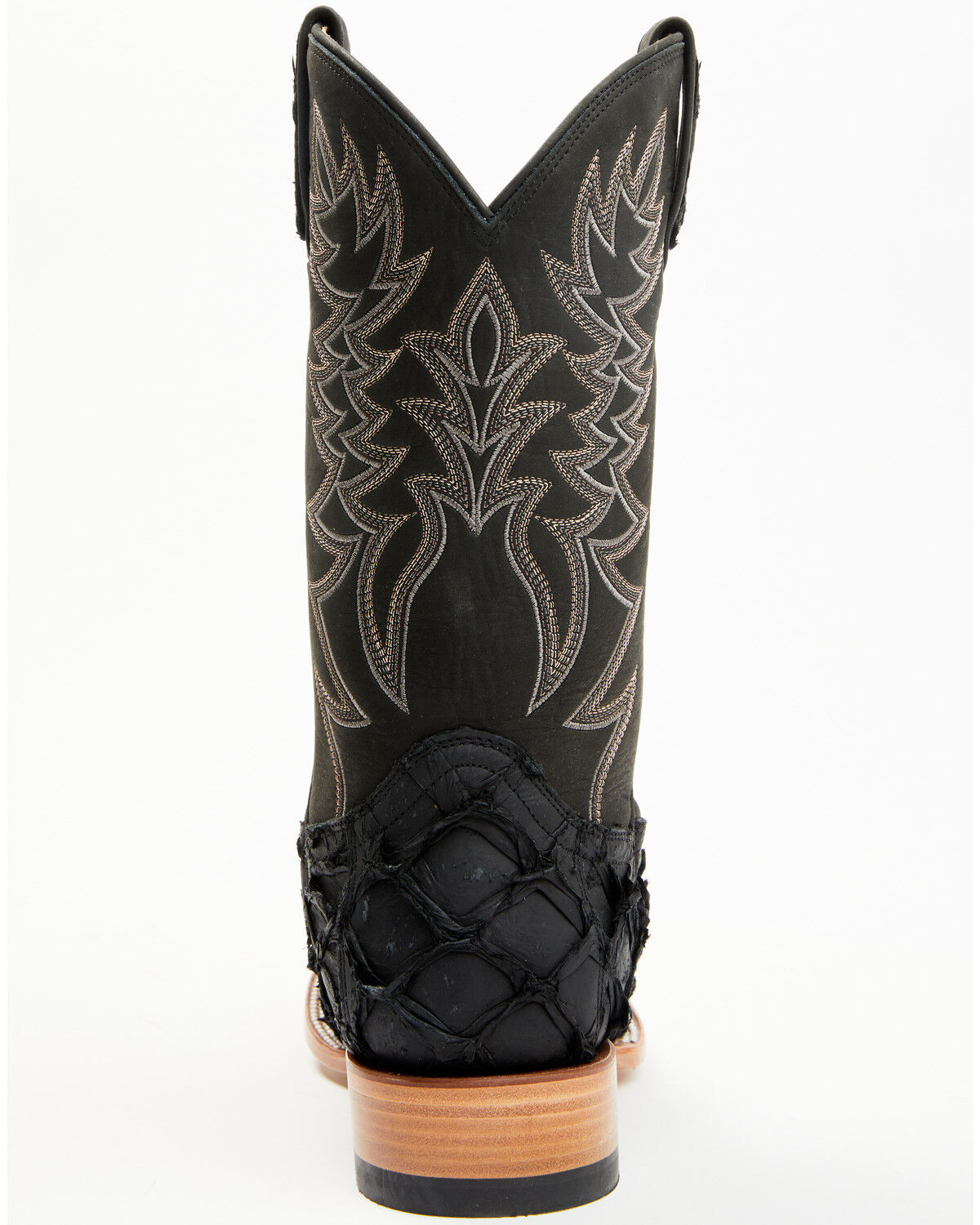 Cody James Men's Exotic Pirarucu Western Boots - Broad Square Toe