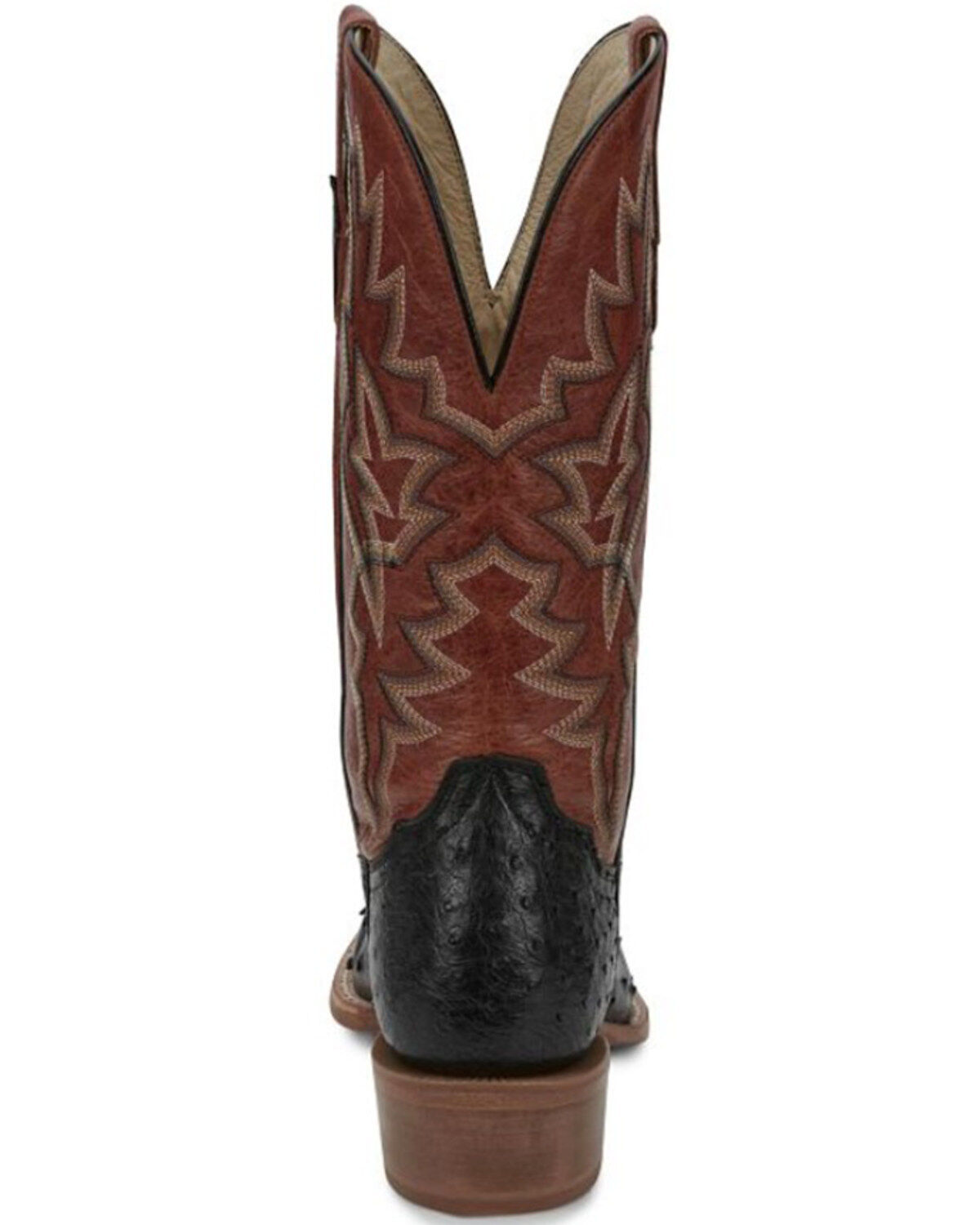 Tony Lama Men's Rylen Full Quill Ostrich Exotic Western Boots - Square Toe