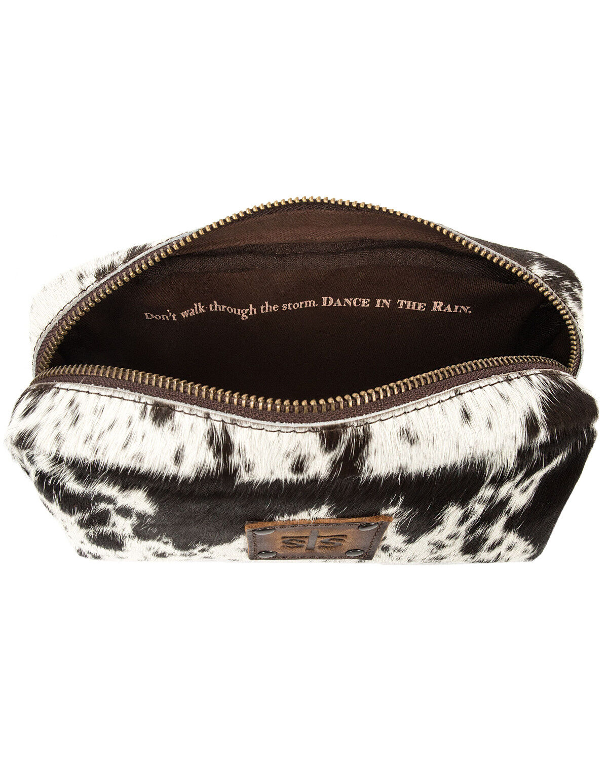 STS Ranchwear Women's Cowhide Bebe Cosmetic Bag