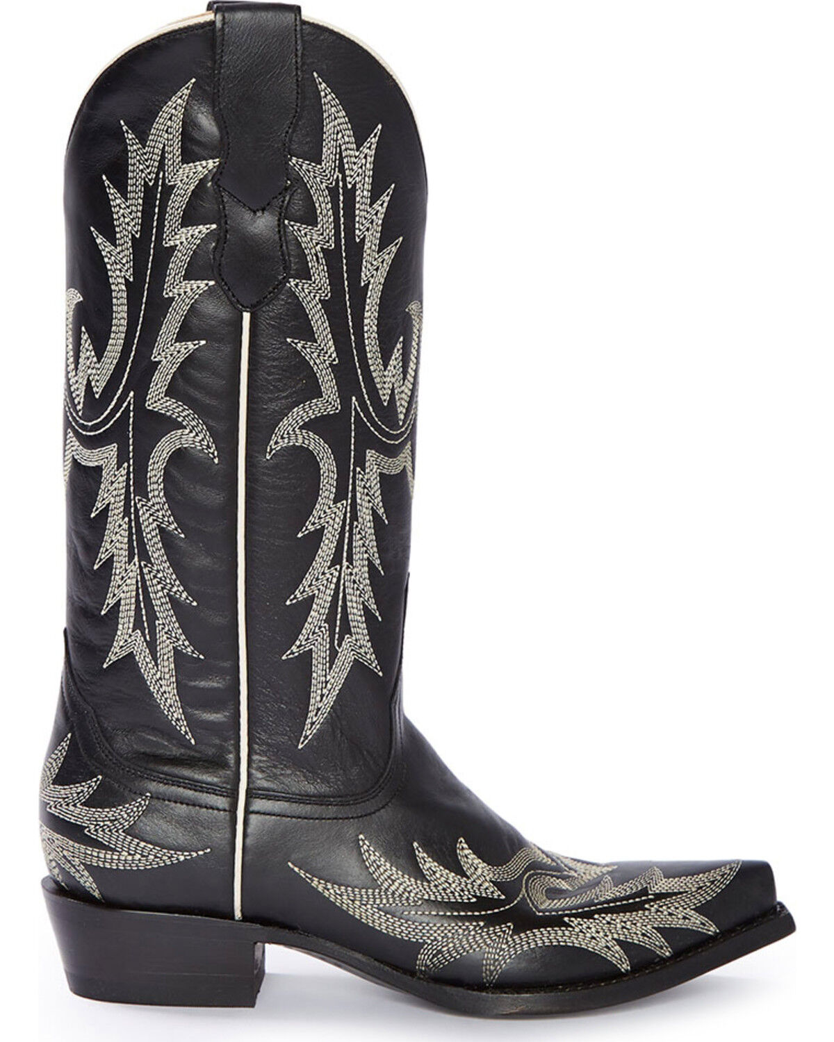 Stetson Women's Tina Flame Pita Embroidery Western Boots - Snip Toe
