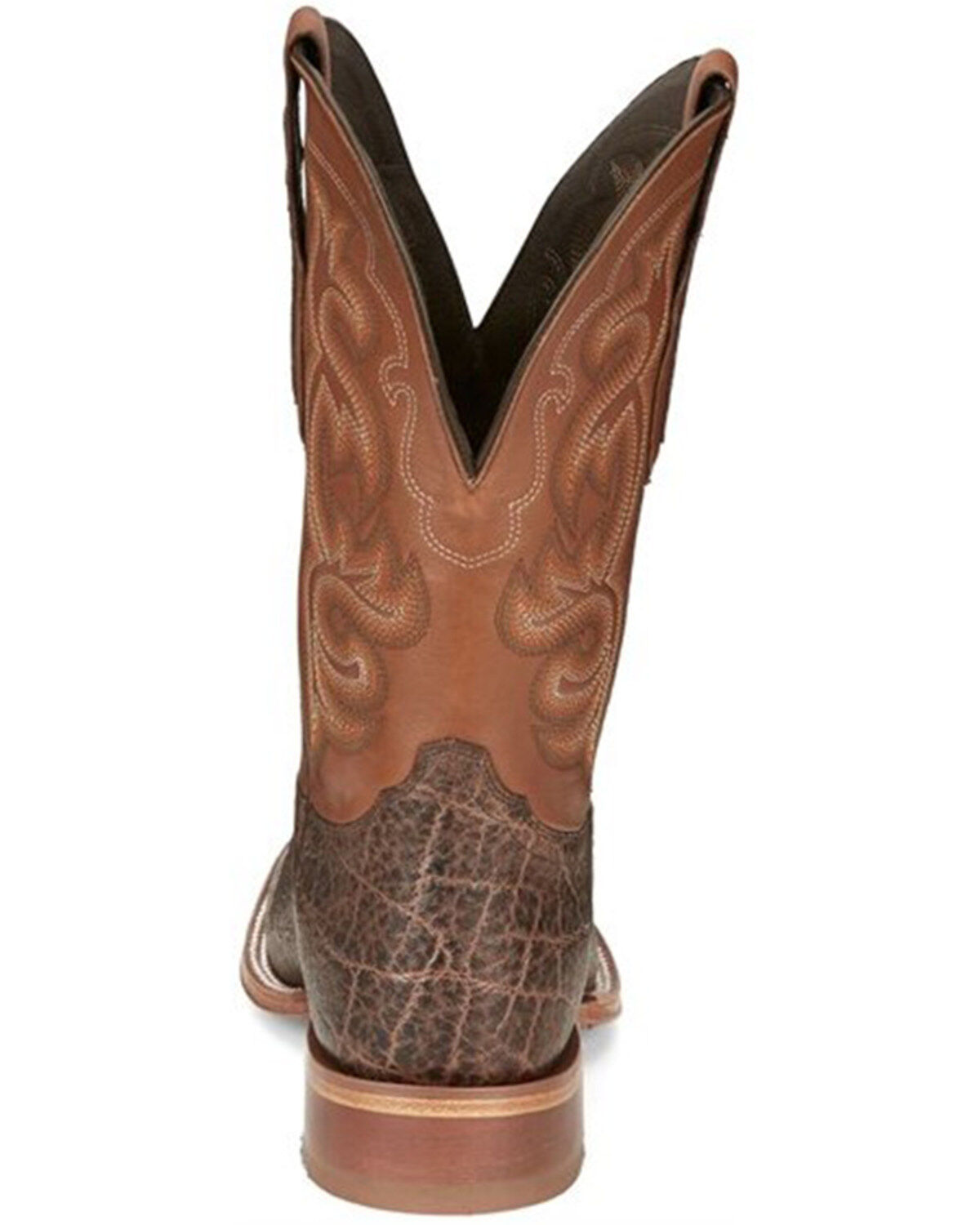 Tony Lama Men's Rowel Safari Cowhide Leather Western Boots - Square Toe