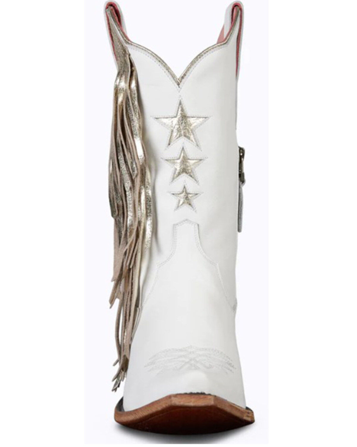 Lane Women's Fringe Star Western Boots - Snip Toe