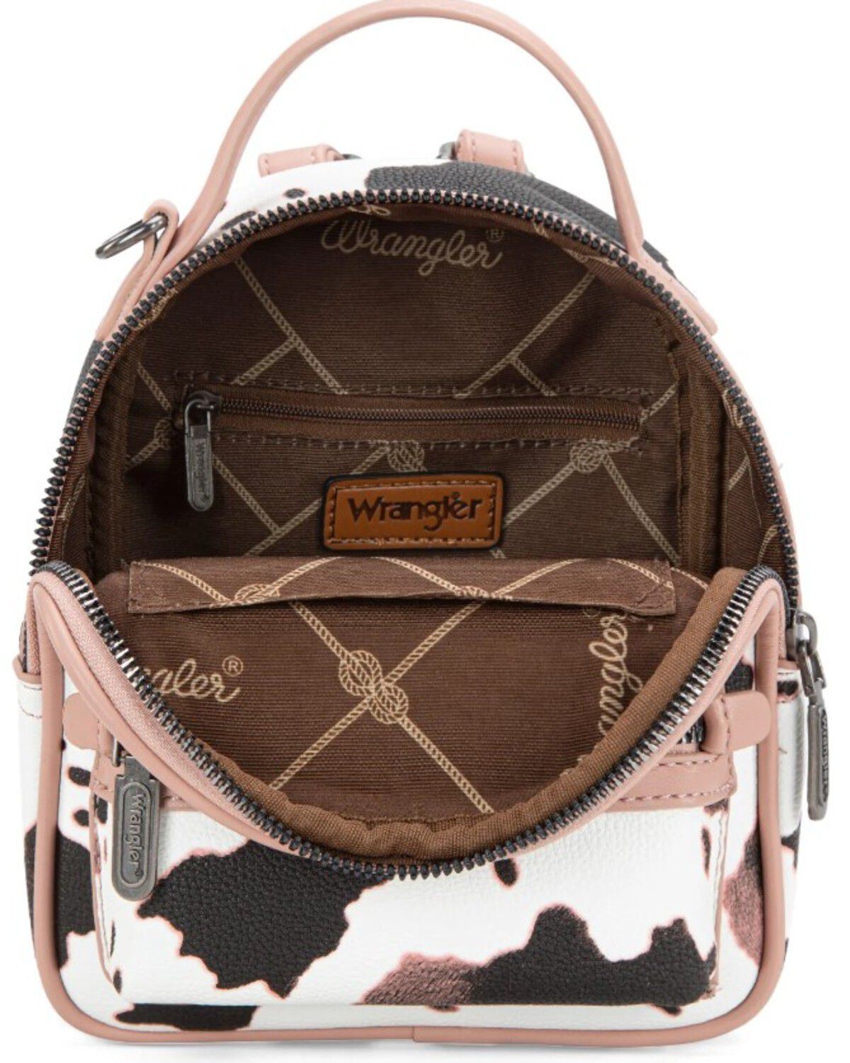 Wrangler Women's Cow Print Mini Backpack
