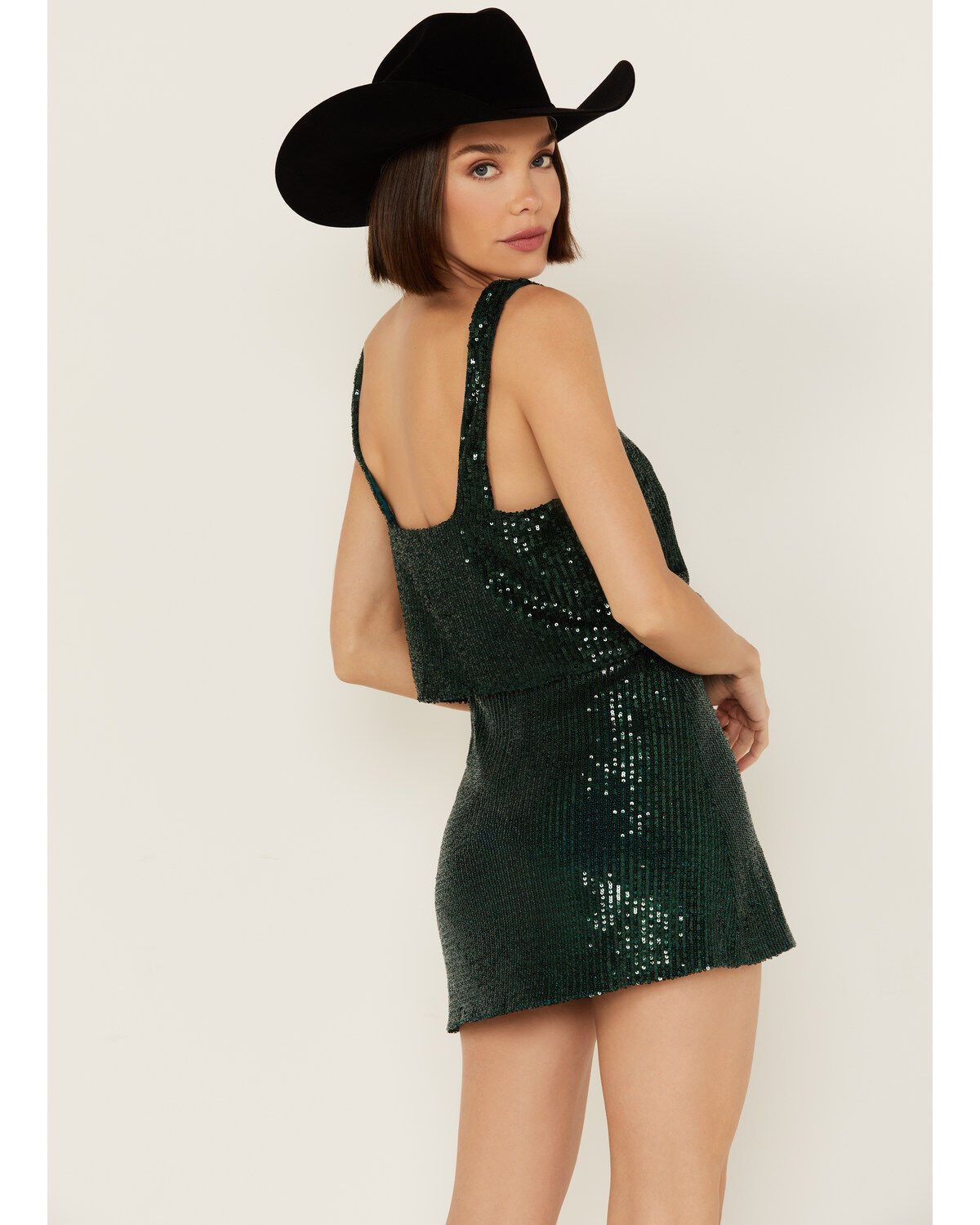 Show Me Your Mumu Women's Tara Sequins Crop Top