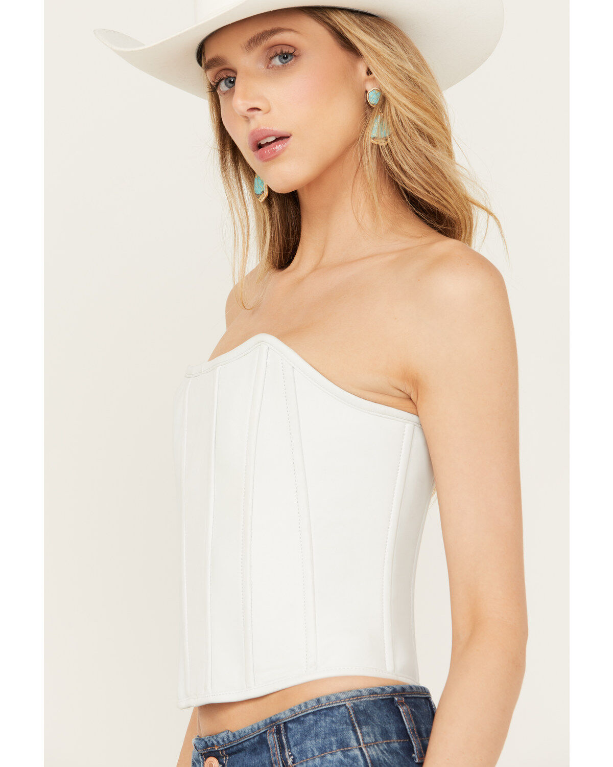 Boot Barn X Understated Leather Women's Louise Leather Bustier