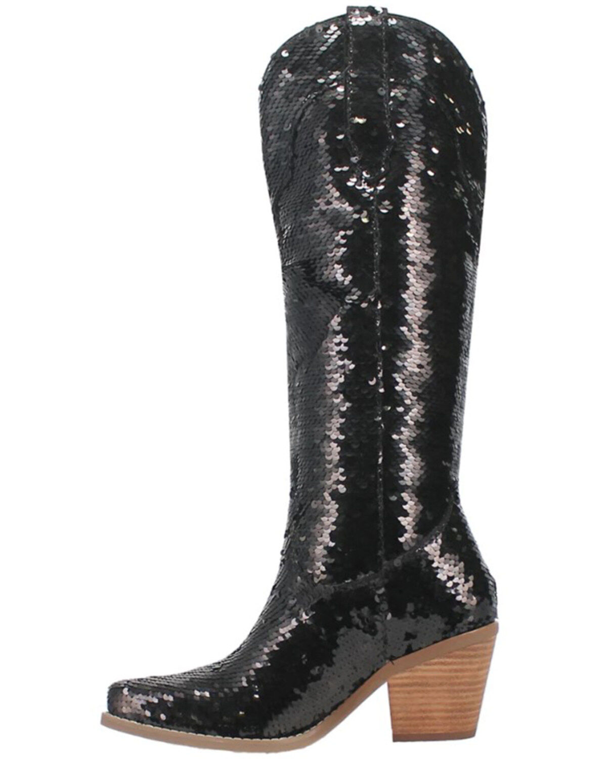 Dingo Women's Sequin Dance Hall Queen Tall Western Boots - Snip Toe