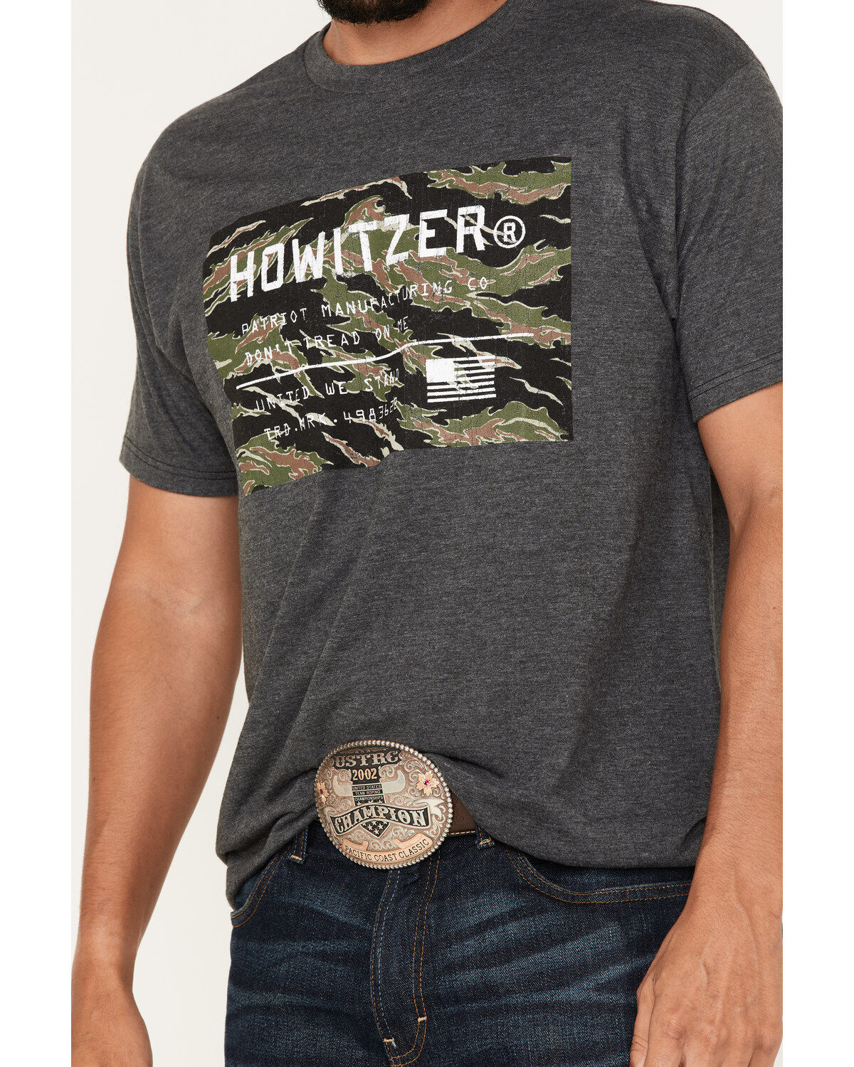Howitzer Men's Camo Trademark T-Shirt