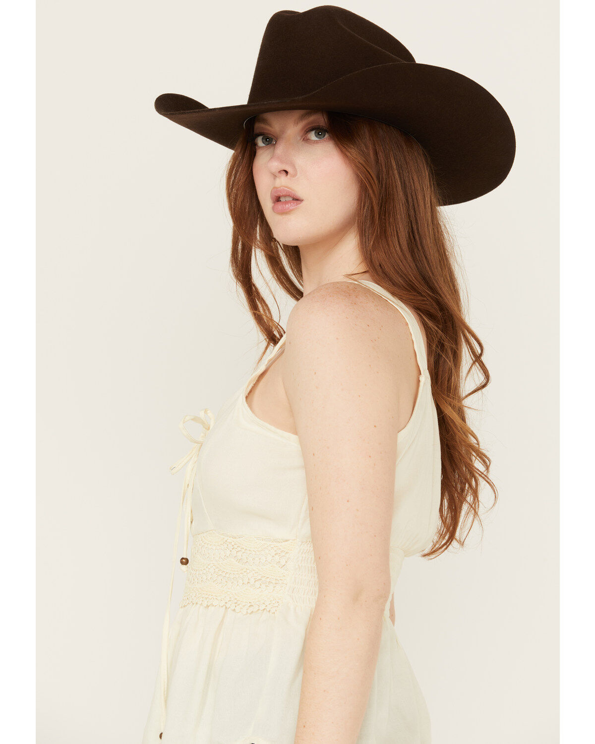 Angie Women's Crochet Tank Top