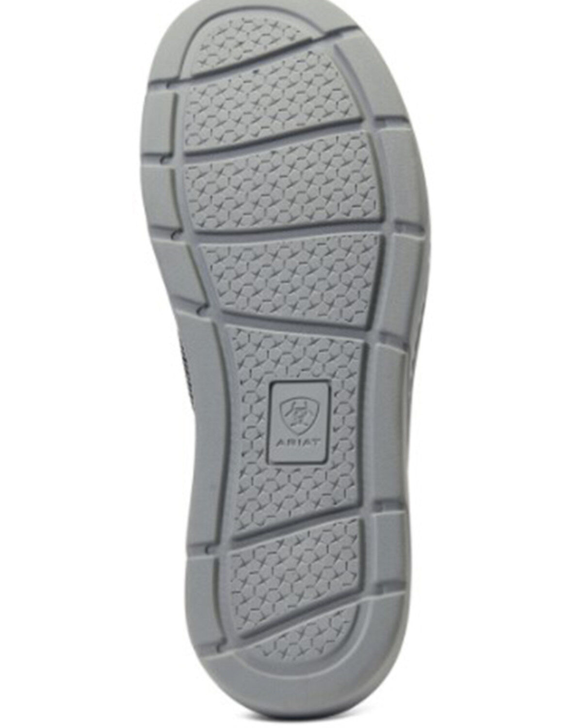 Ariat Men's Heather Brown Charcoal 360 Canvas Slip-On Casual Shoe - Moc Toe