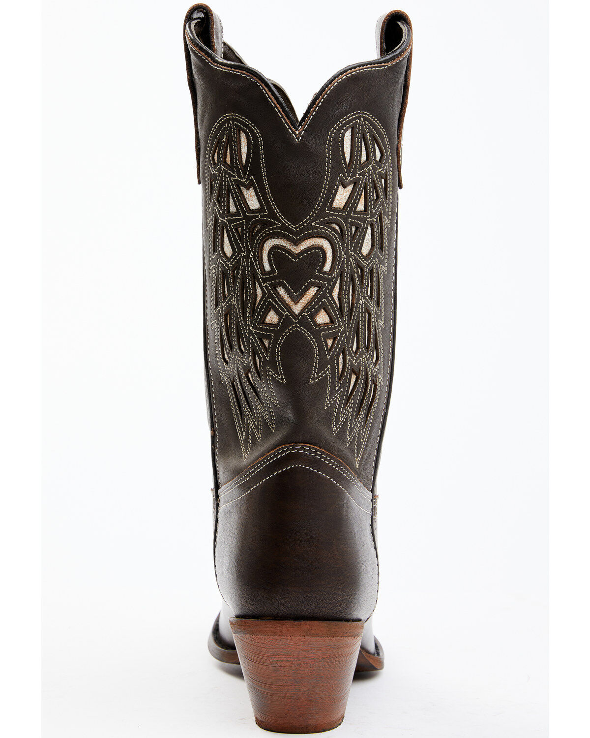Laredo Women's Heart Angel Wing Cowboy Western Boot - Snip Toe