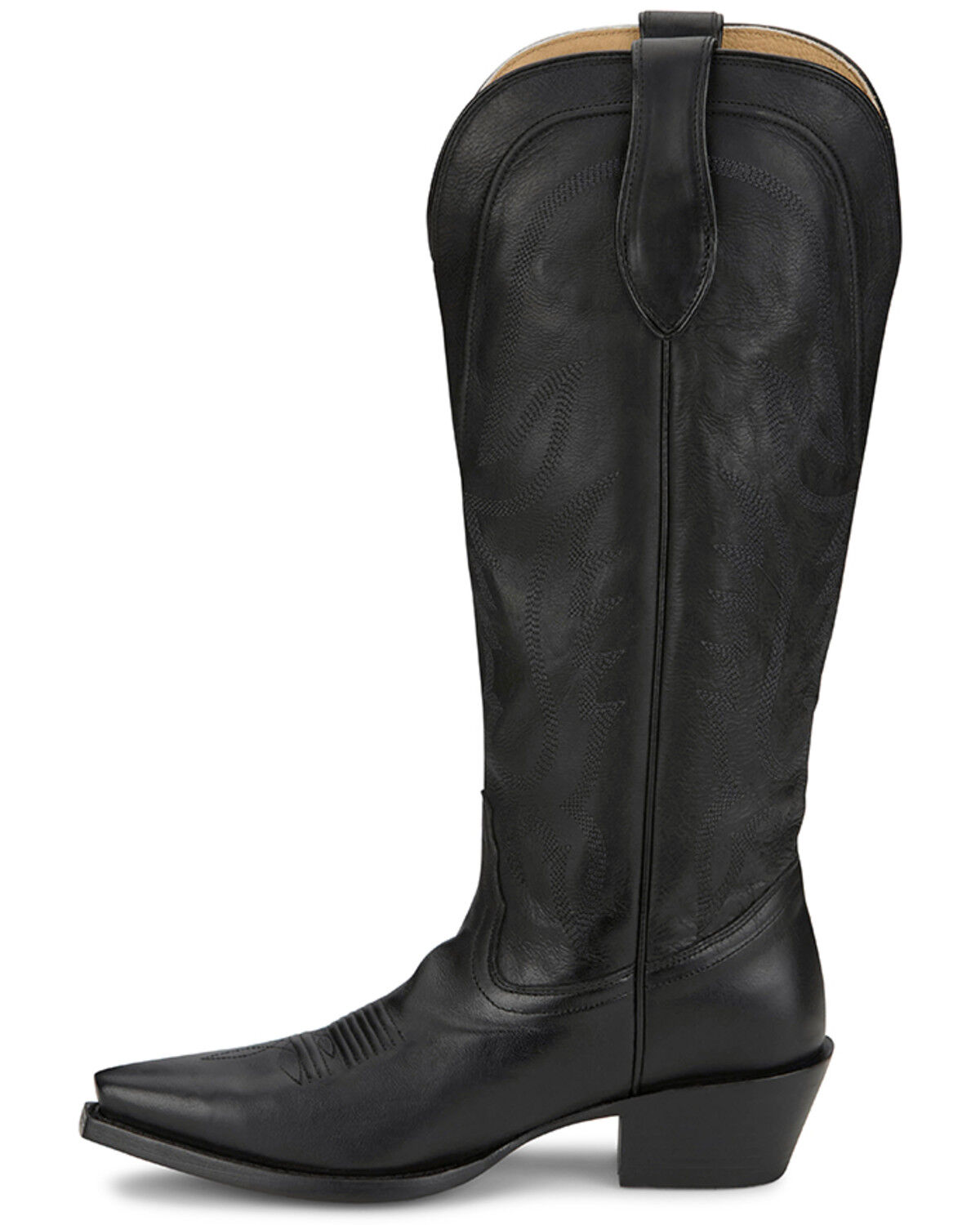 Tony Lama Women's Derby Jess Tall Western Boots - Snip Toe