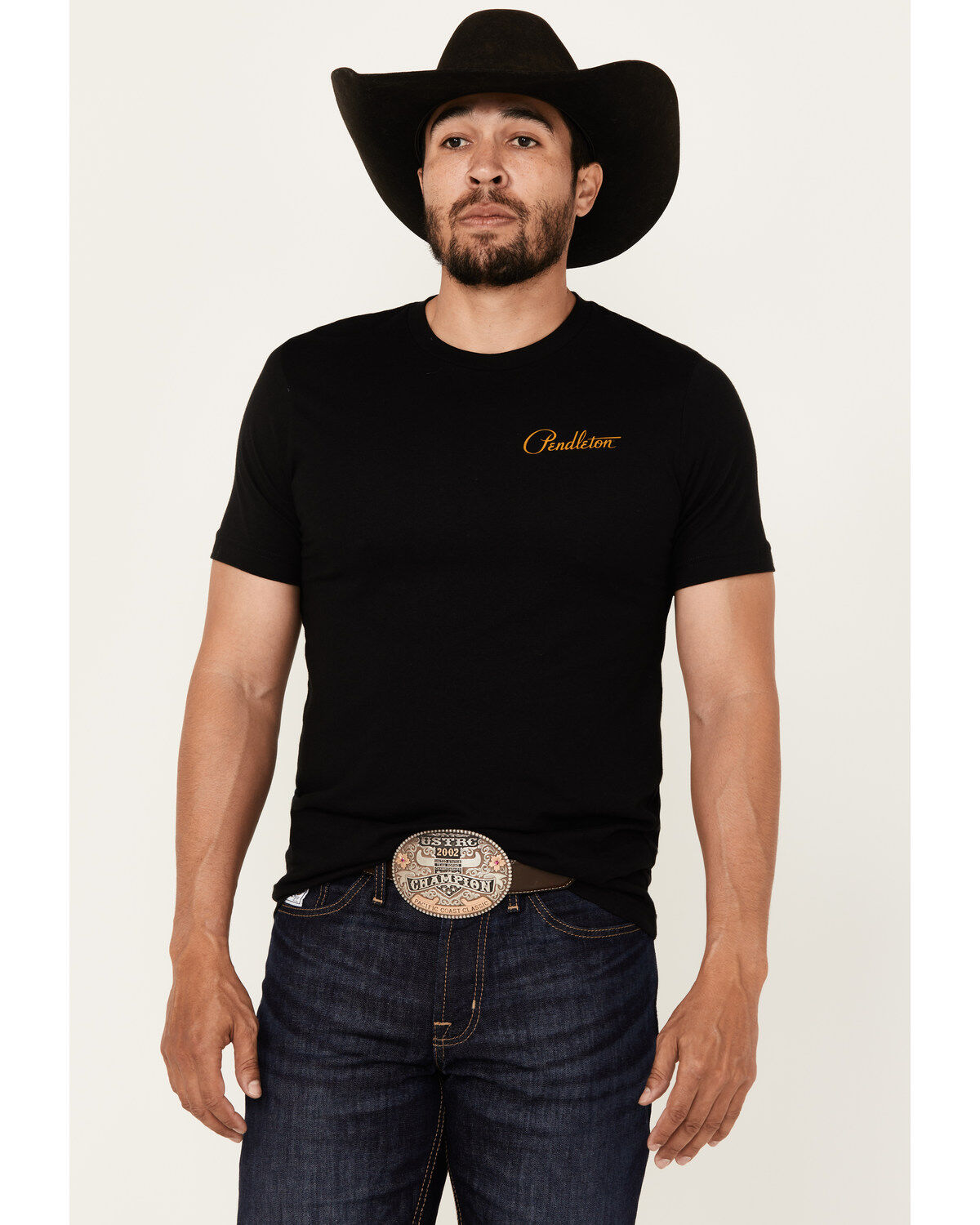 Pendleton Men's Boot Barn Exclusive Bison Harding Logo Short Sleeve Graphic T-Shirt