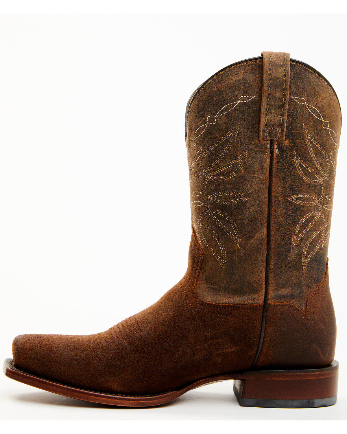 Moonshine Spirit Men's Pancho Roughout Western Boots - Square Toe