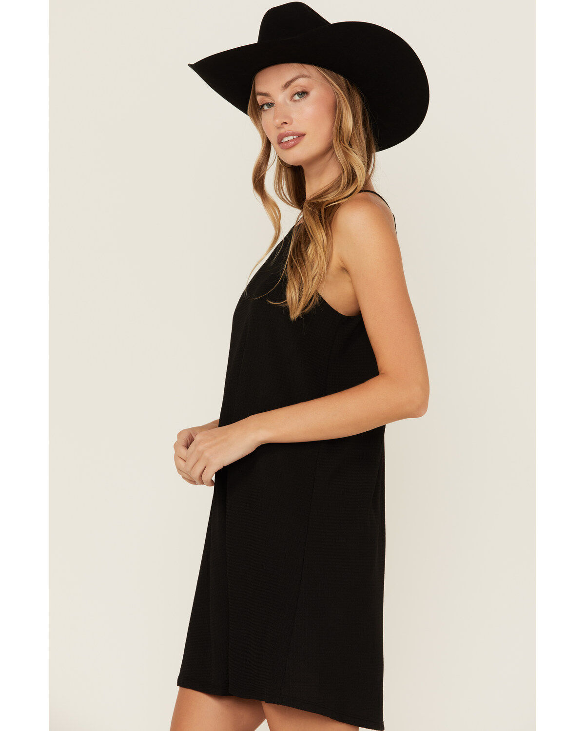 Wild Moss Women's Goddness Solid Mini Dress