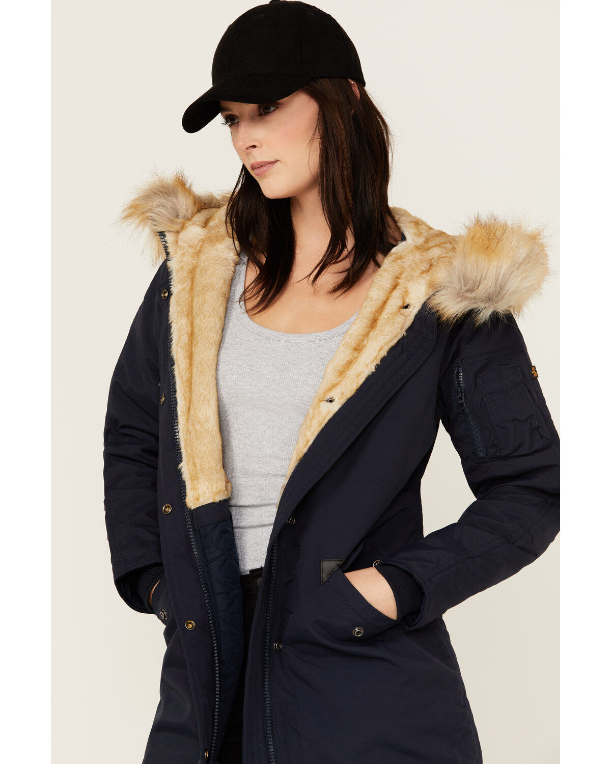 Alpha Industries Women's Elyse Gen II Hooded Parka