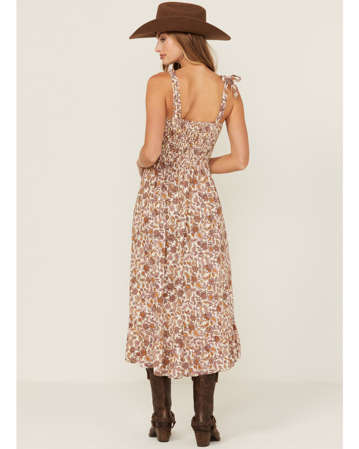 Cotton & Rye Women's Floral Print Midi Sundress