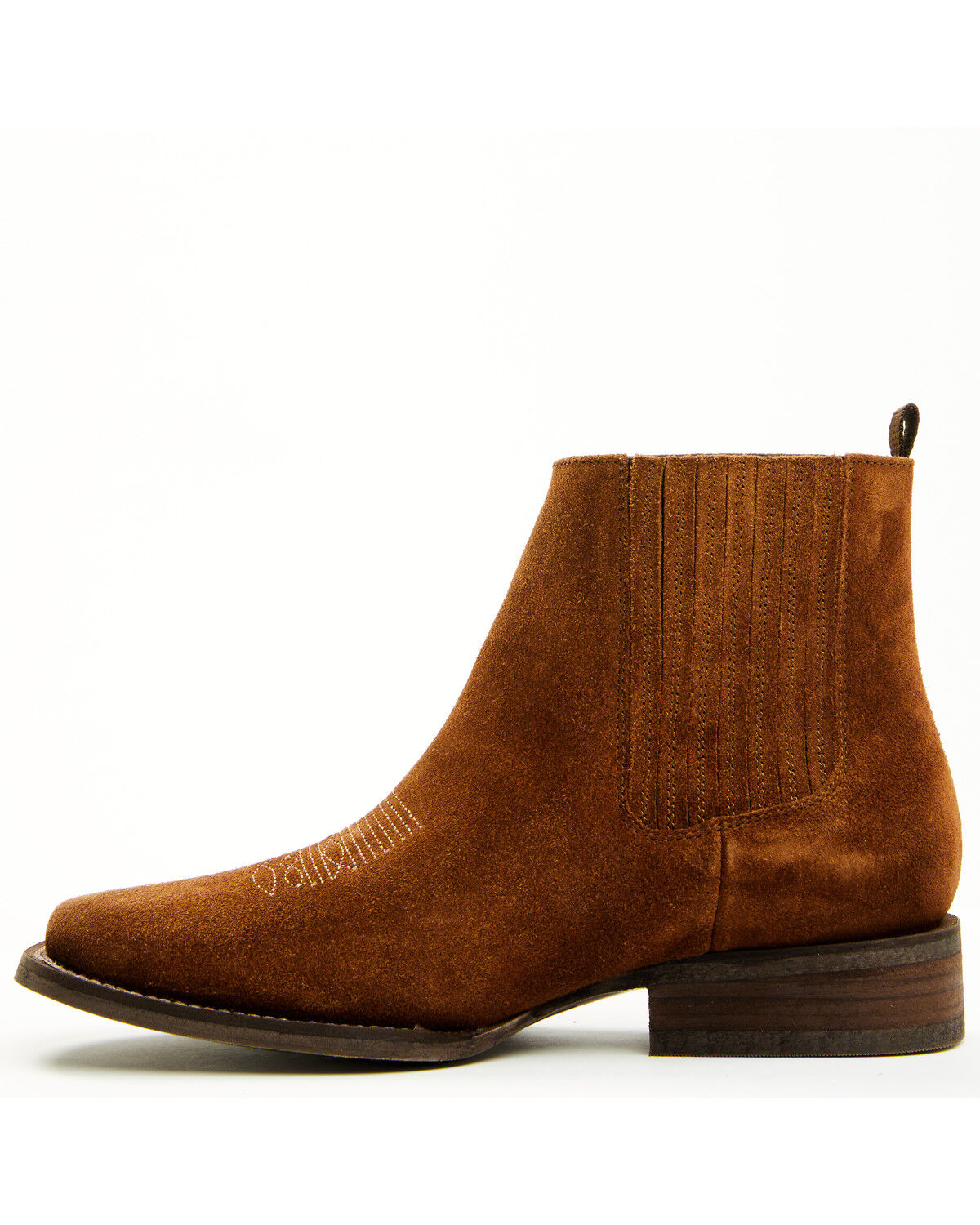 Shyanne Women's Beverly Pull-On Western Booties - Broad Square Toe
