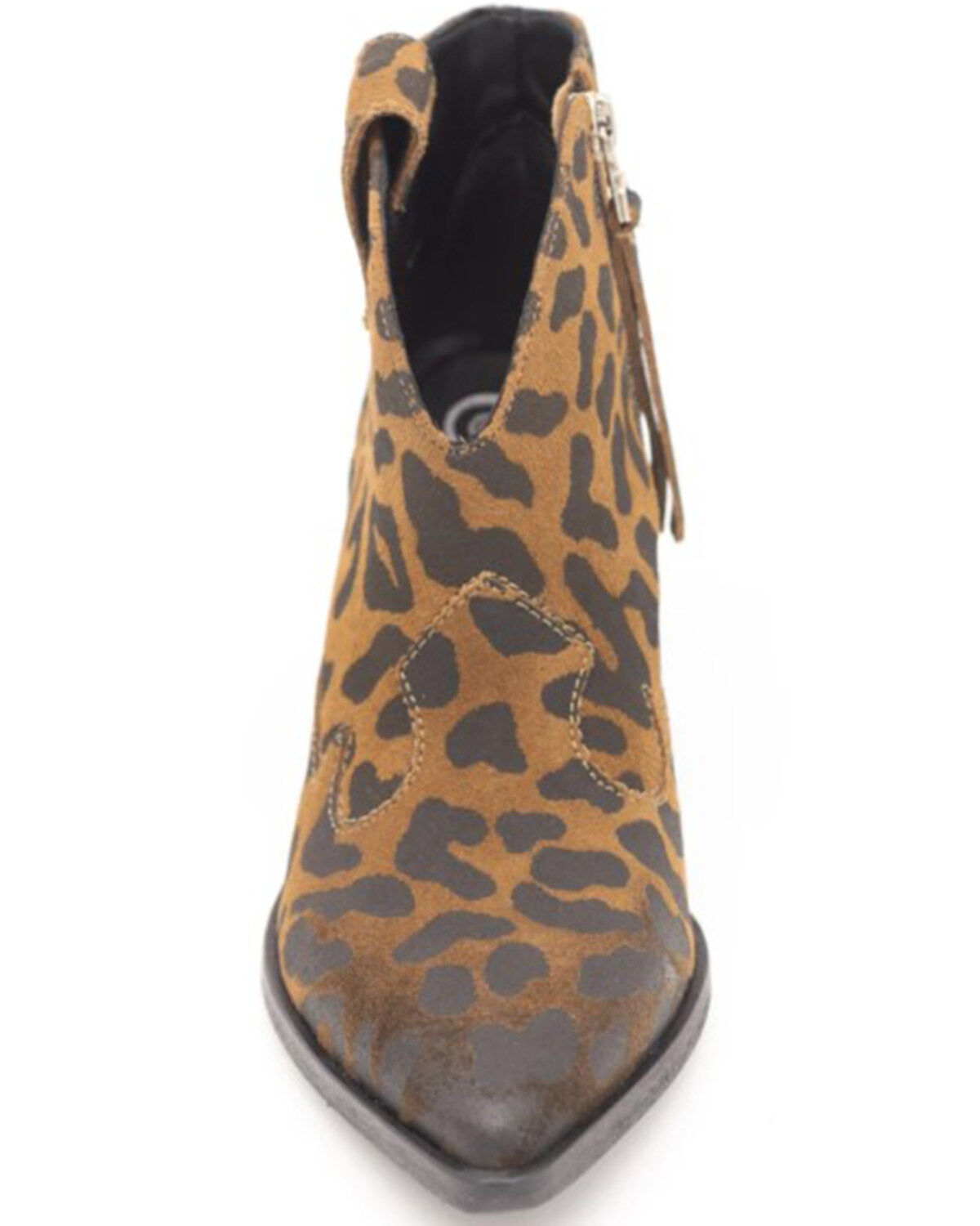 Golo Shoes Women's Rodeo Leopard Fashion Booties - Round Toe