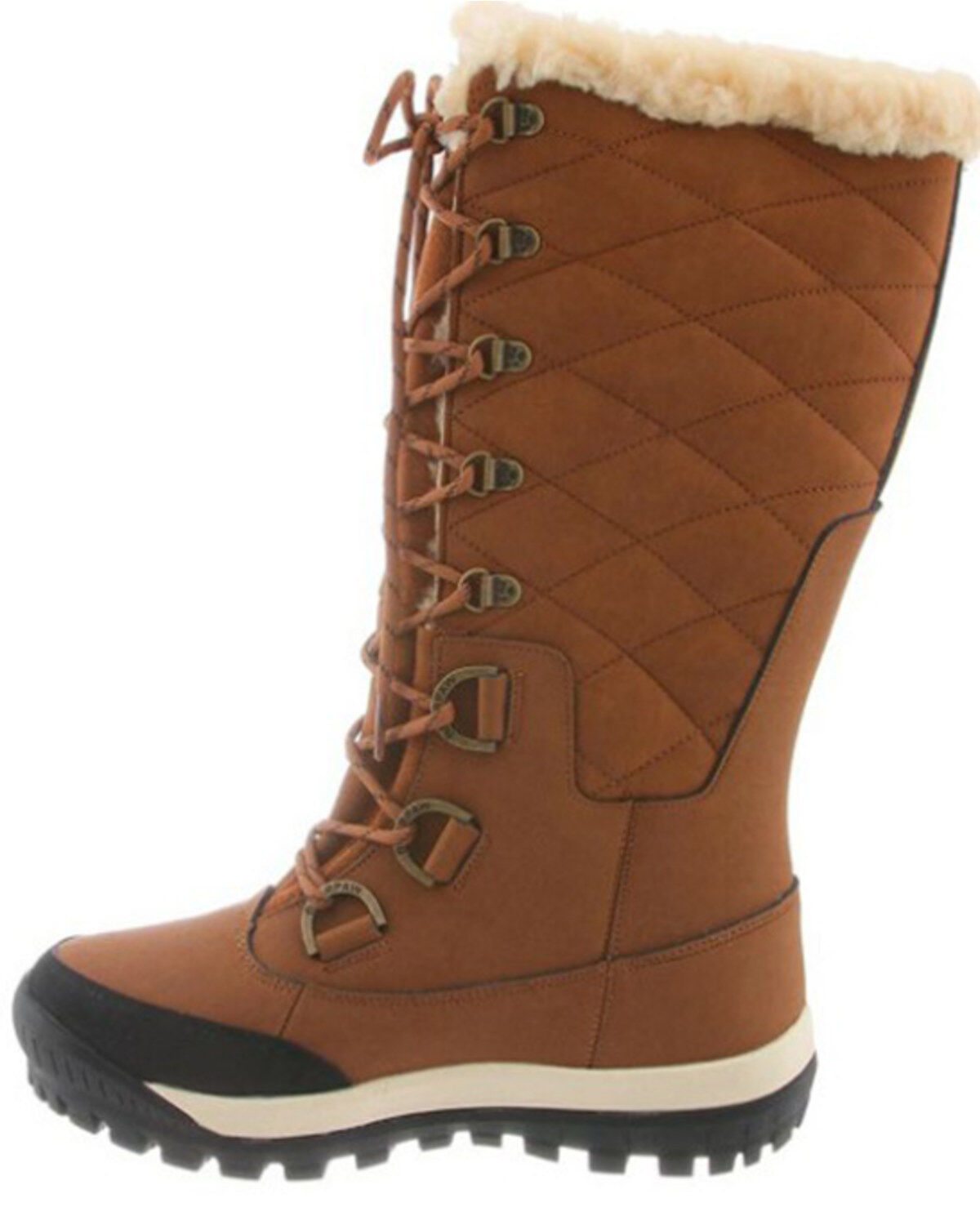 Bearpaw Women's Isabella 12" Waterproof Lace-Up Boots - Round Toe