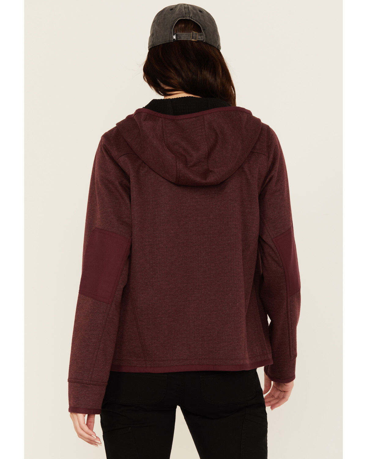 Lucky Brand Workwear Women's Bonded Fleece Zip-Up Hooded Jacket