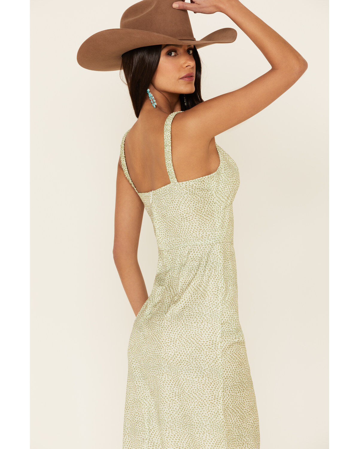 Sadie & Sage Women's Amy Dot Midi Dress