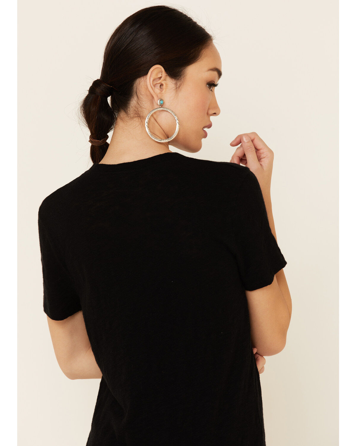 Revel Women's Let Love In Graphic Slub Short Sleeve Tee