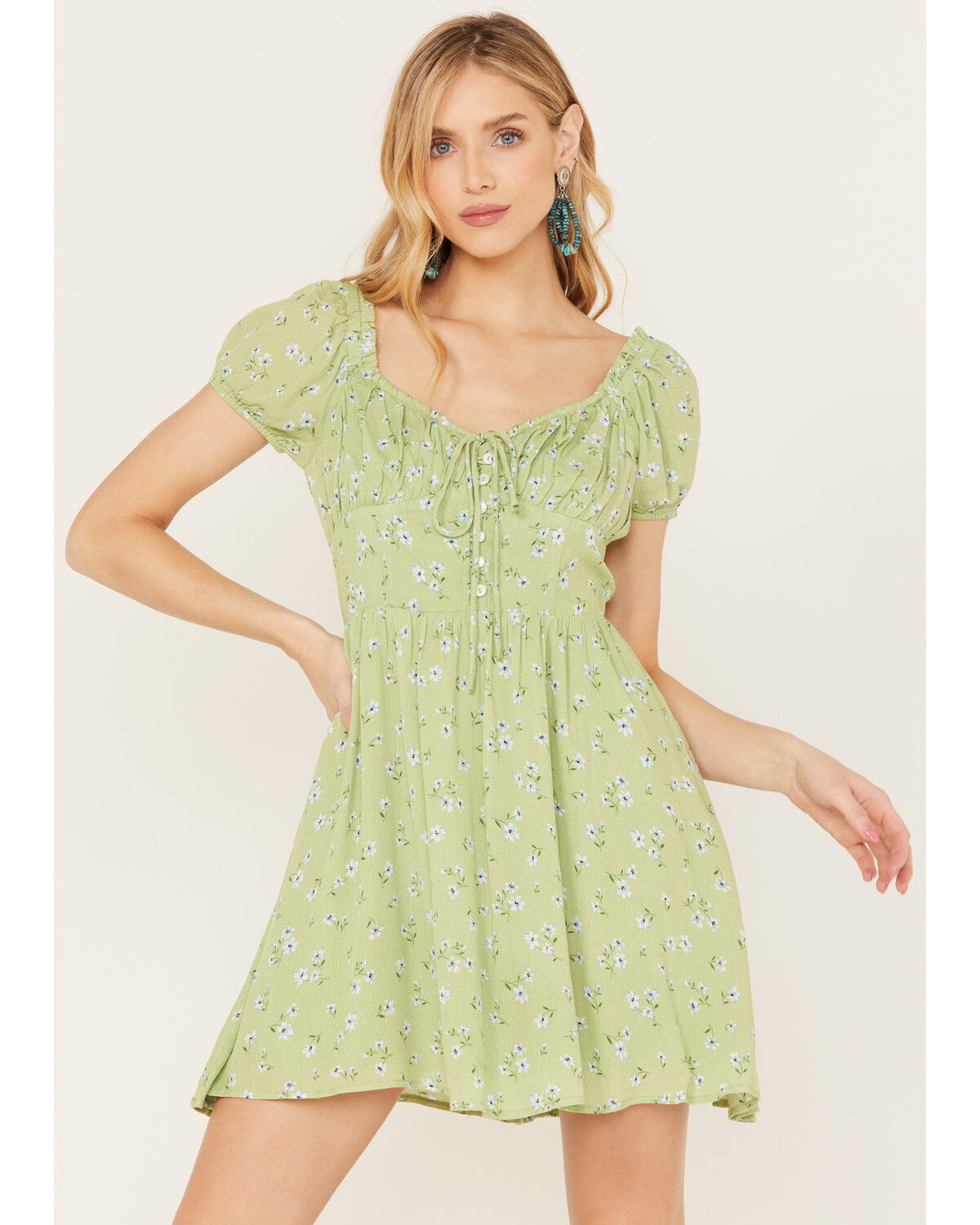 Sadie & Sage Women's California Girl Mini Dress