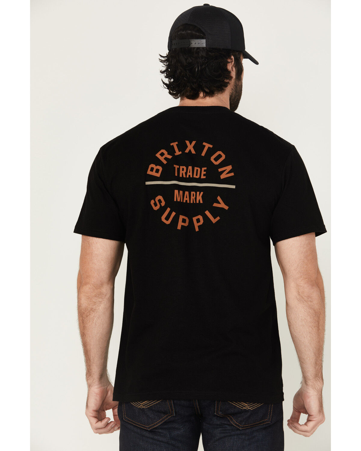 Brixton Men's Oath Logo Short Sleeve Graphic T-Shirt