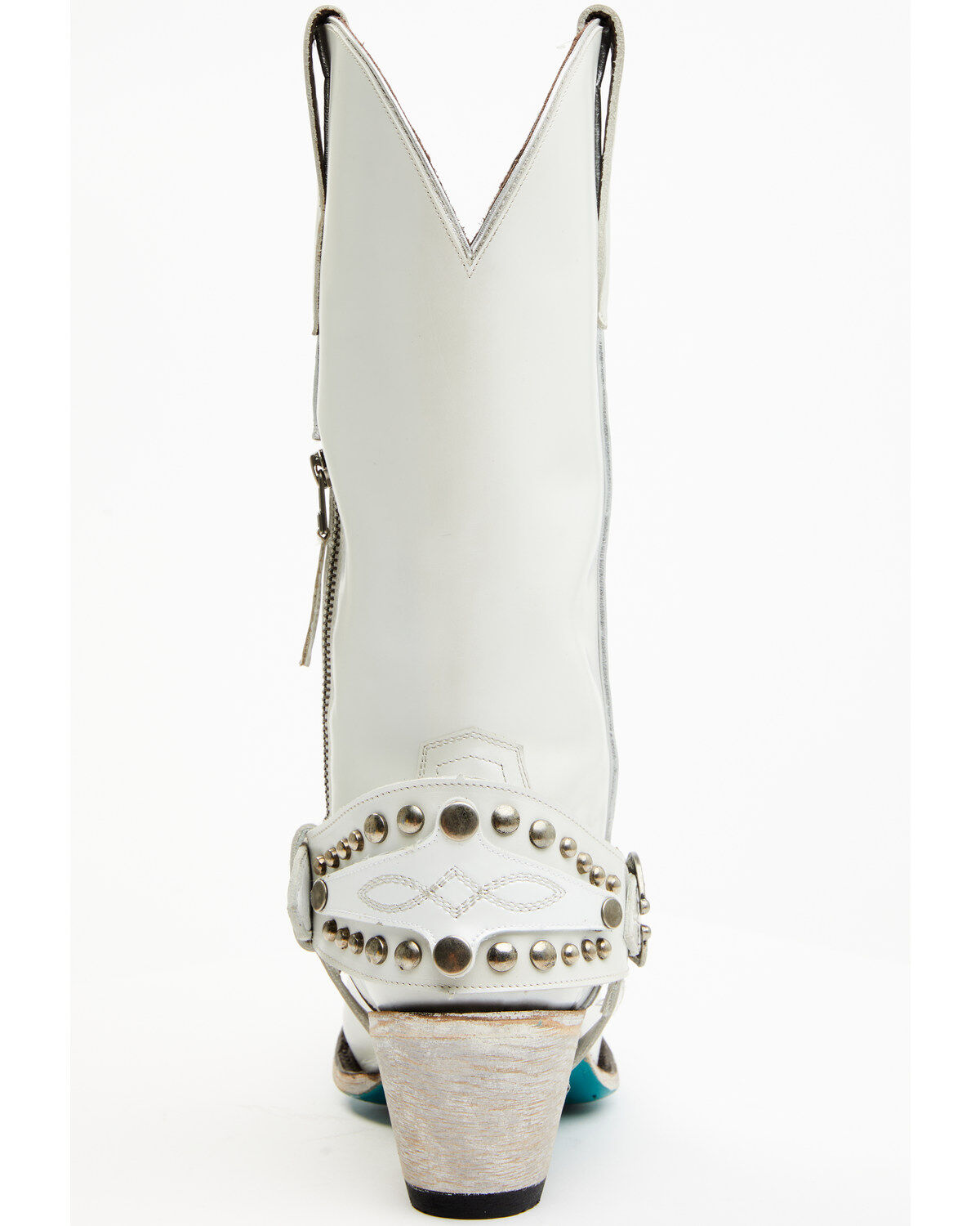 Boot Barn X Lane Women's Exclusive The New Mrs. Satin Pearl Western Bridal Boots - Snip Toe