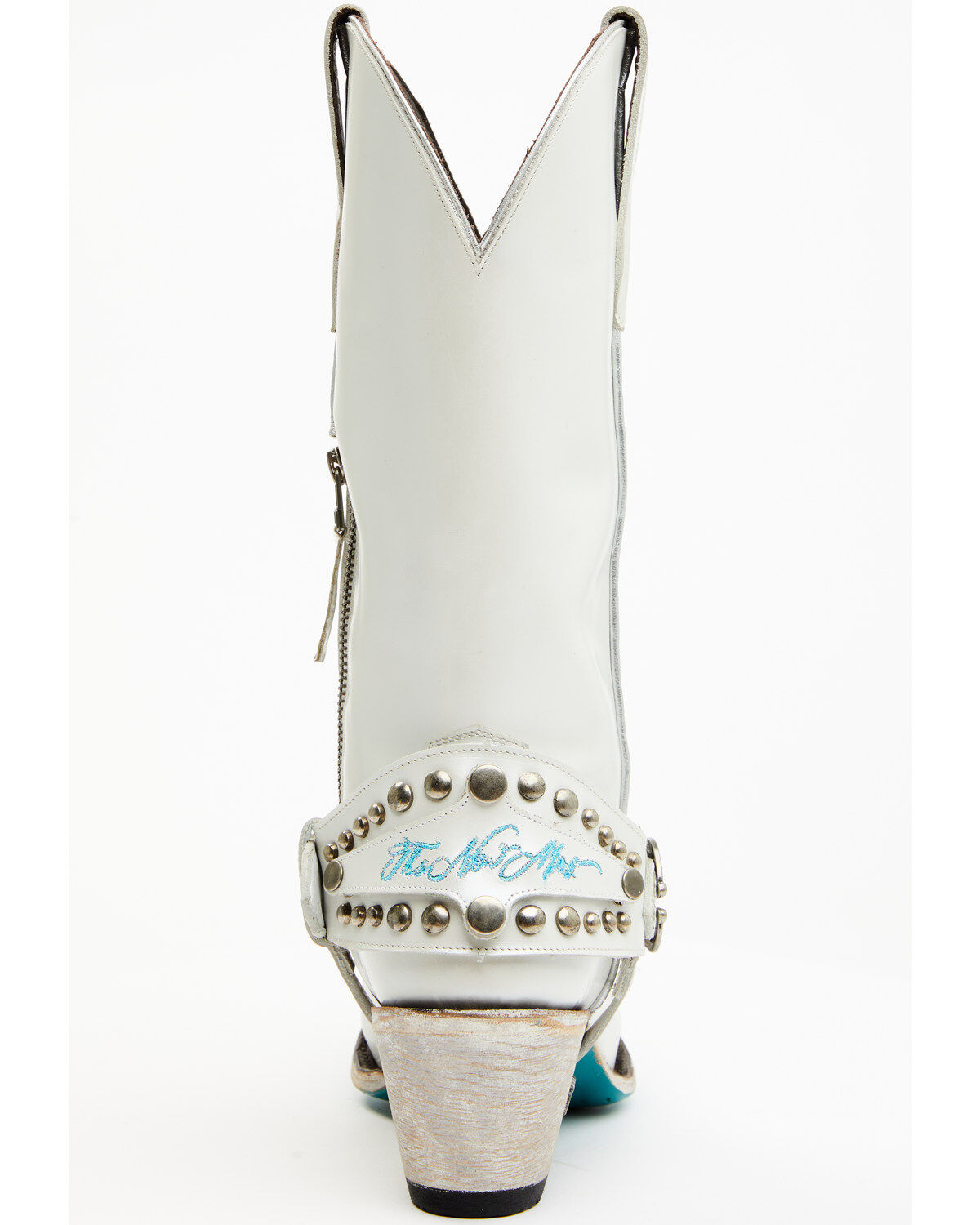 Boot Barn X Lane Women's Exclusive The New Mrs. Satin Pearl Western Bridal Boots - Snip Toe