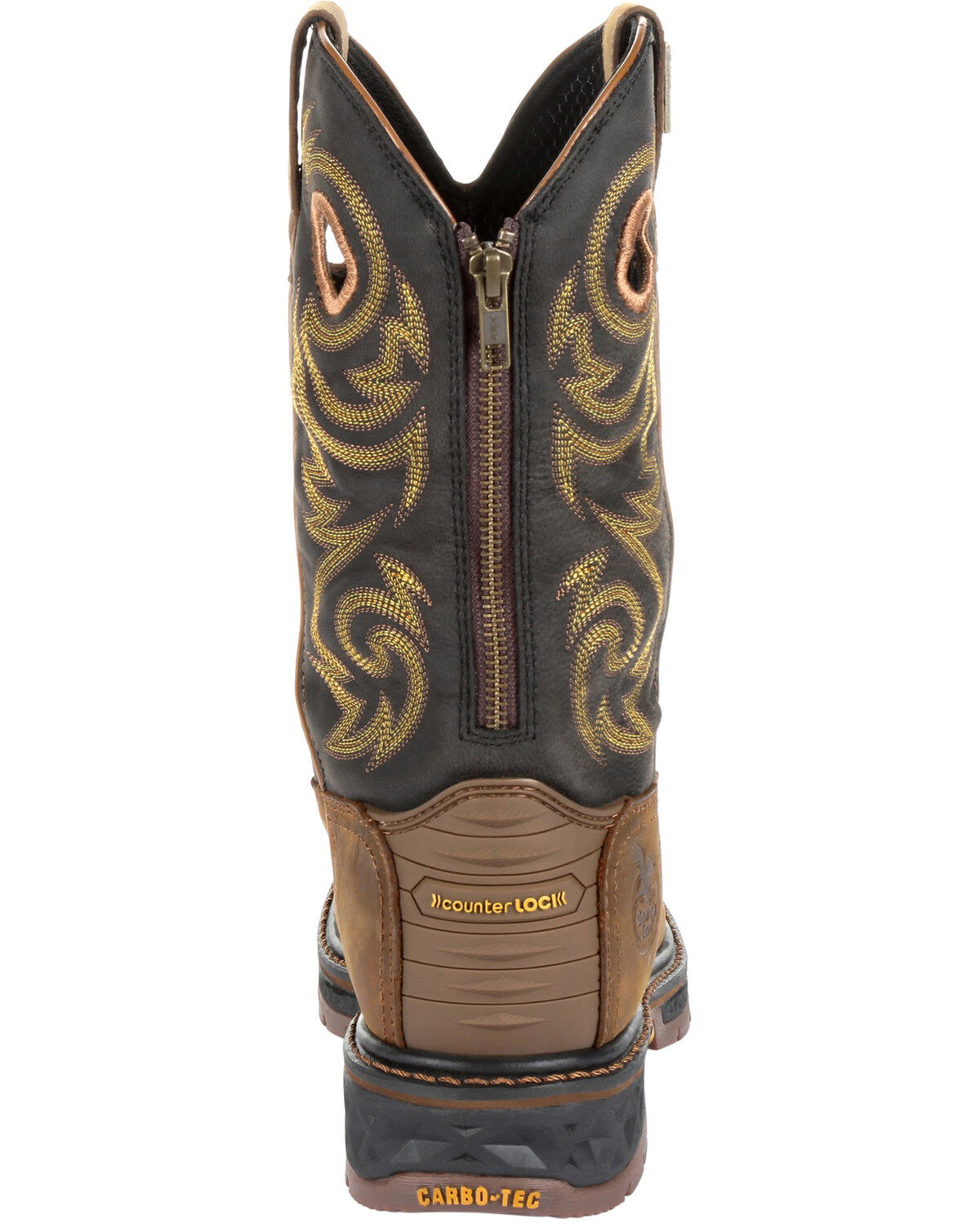 Georgia Boot Men's Carbo-Tec LT Waterproof Western Work Boots - Soft Toe