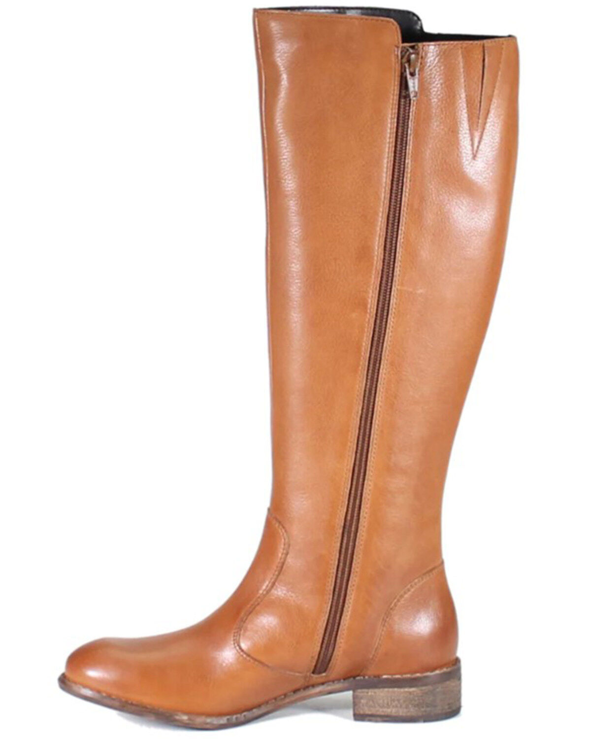 Diba True Women's Ram Sey Leather Knee High Boots - Round Toe