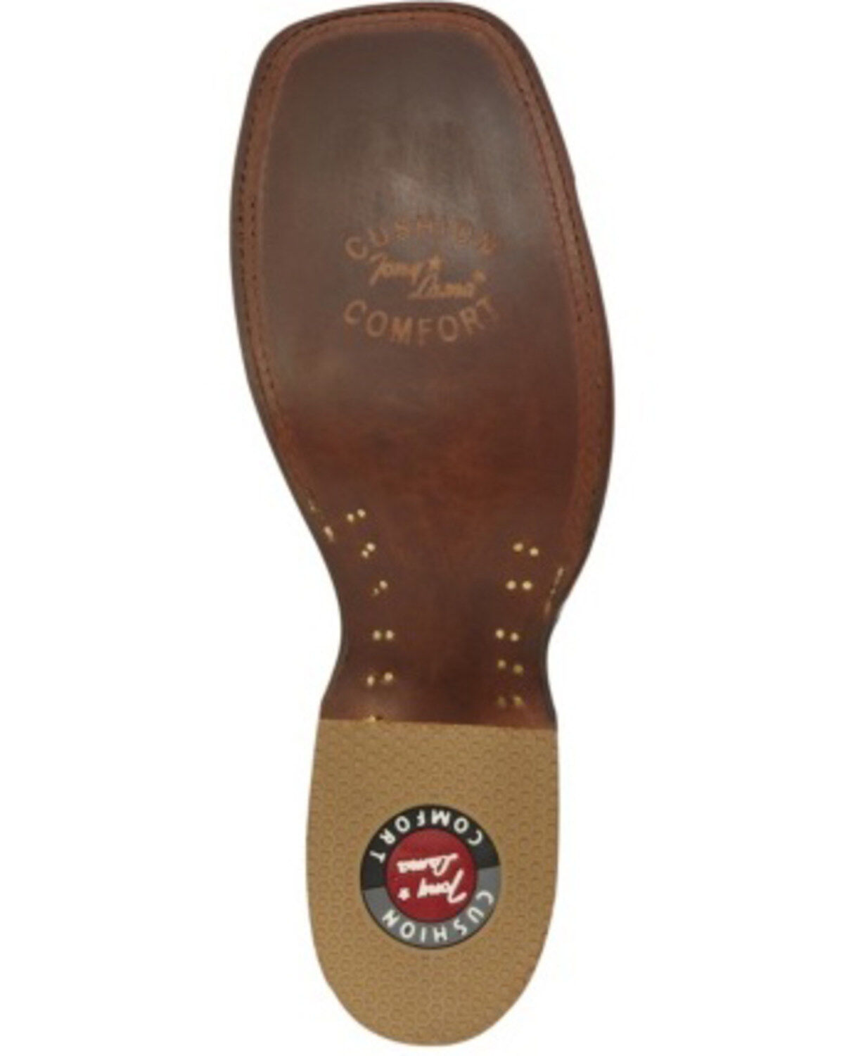 Tony Lama Men's Leviathan Chocolate Western Boots - Square Toe