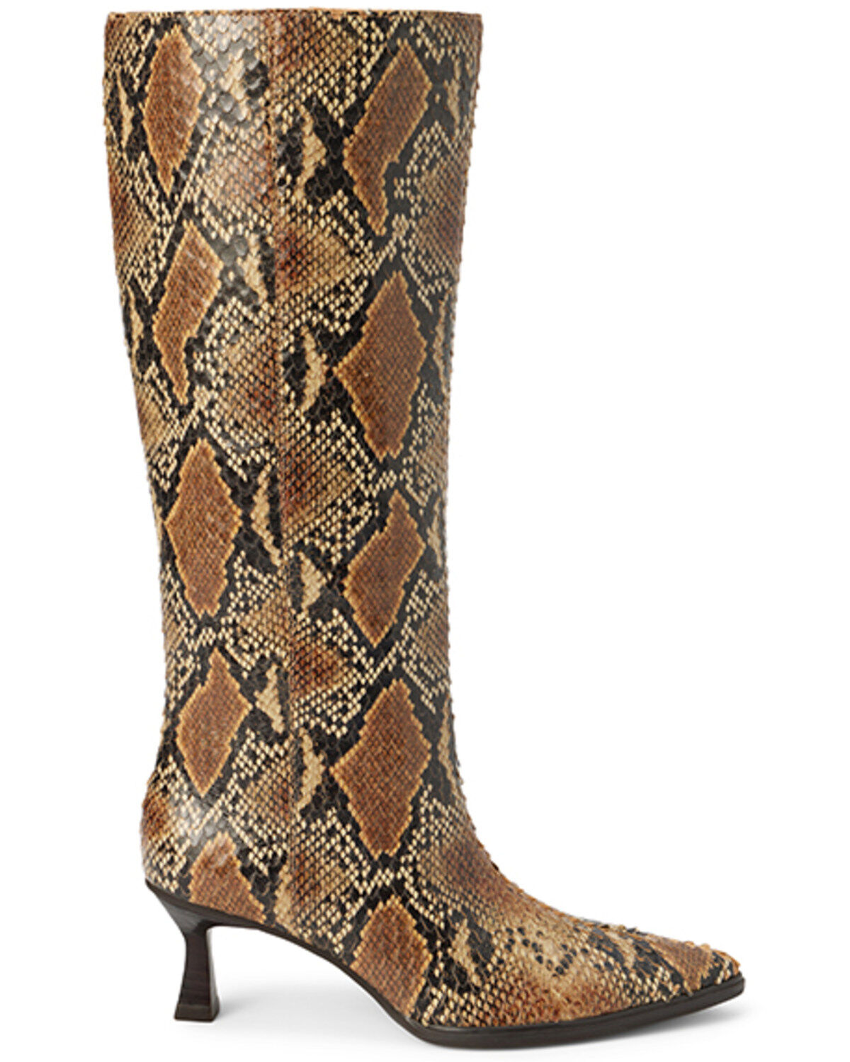Matisse Women's Carlos Snake Print Tall Fashion Boots - Snip Toe