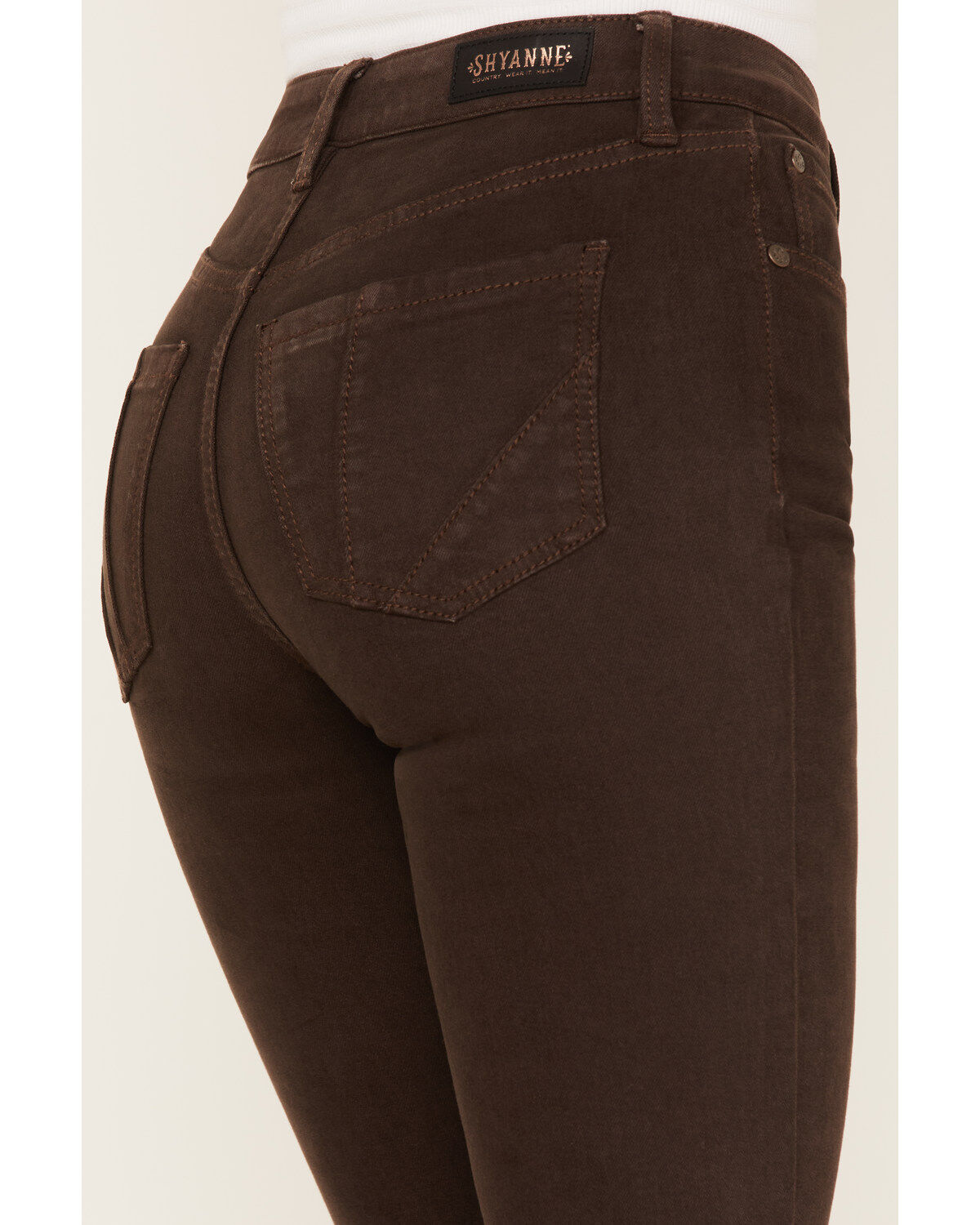 Shyanne Women's Mid Rise Super Flare Jeans