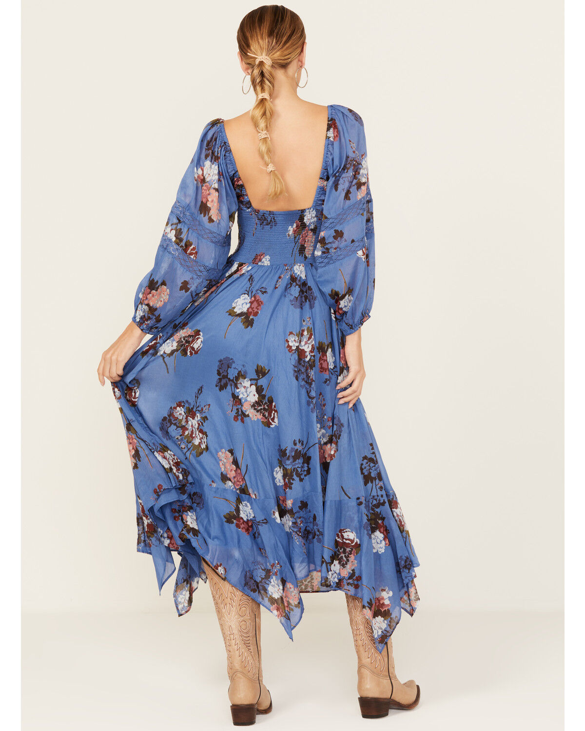 Free People Women's Morning Glory Floral Print Maxi Dress