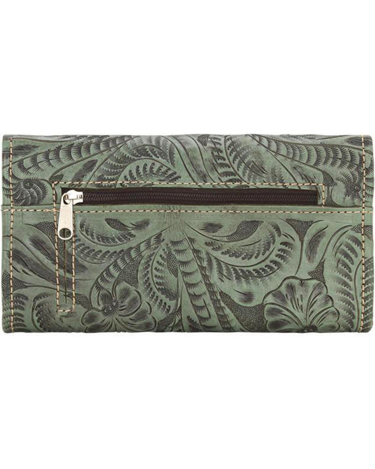 American West Women's Saddle Ridge Tri-Fold Wallet