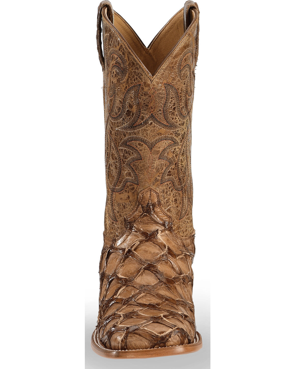 Cody James Men's Pirarucu Exotic Boots - Broad Square Toe
