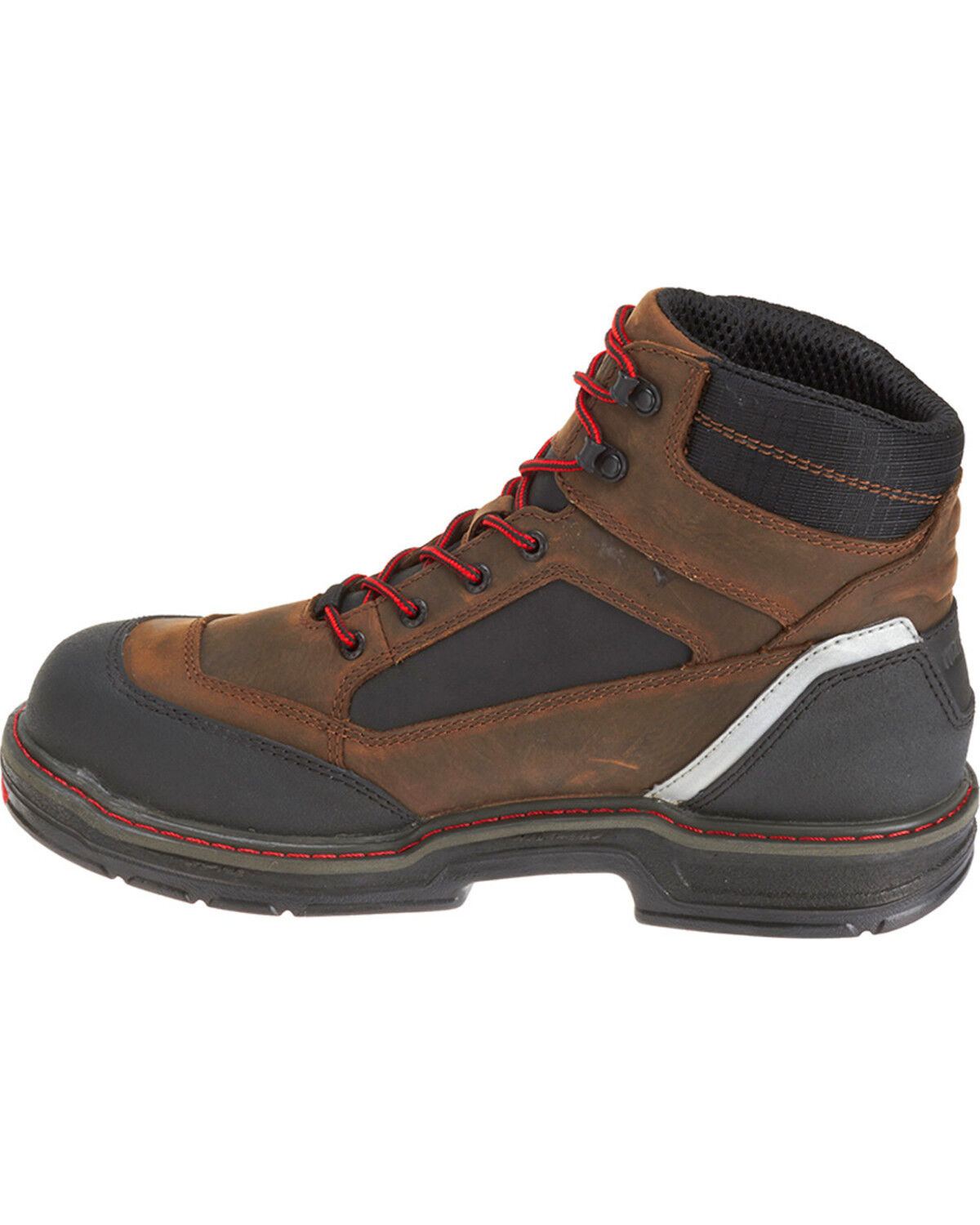 Wolverine Men's Overman Waterproof Carbonmax 6" Work Boots - Round Toe