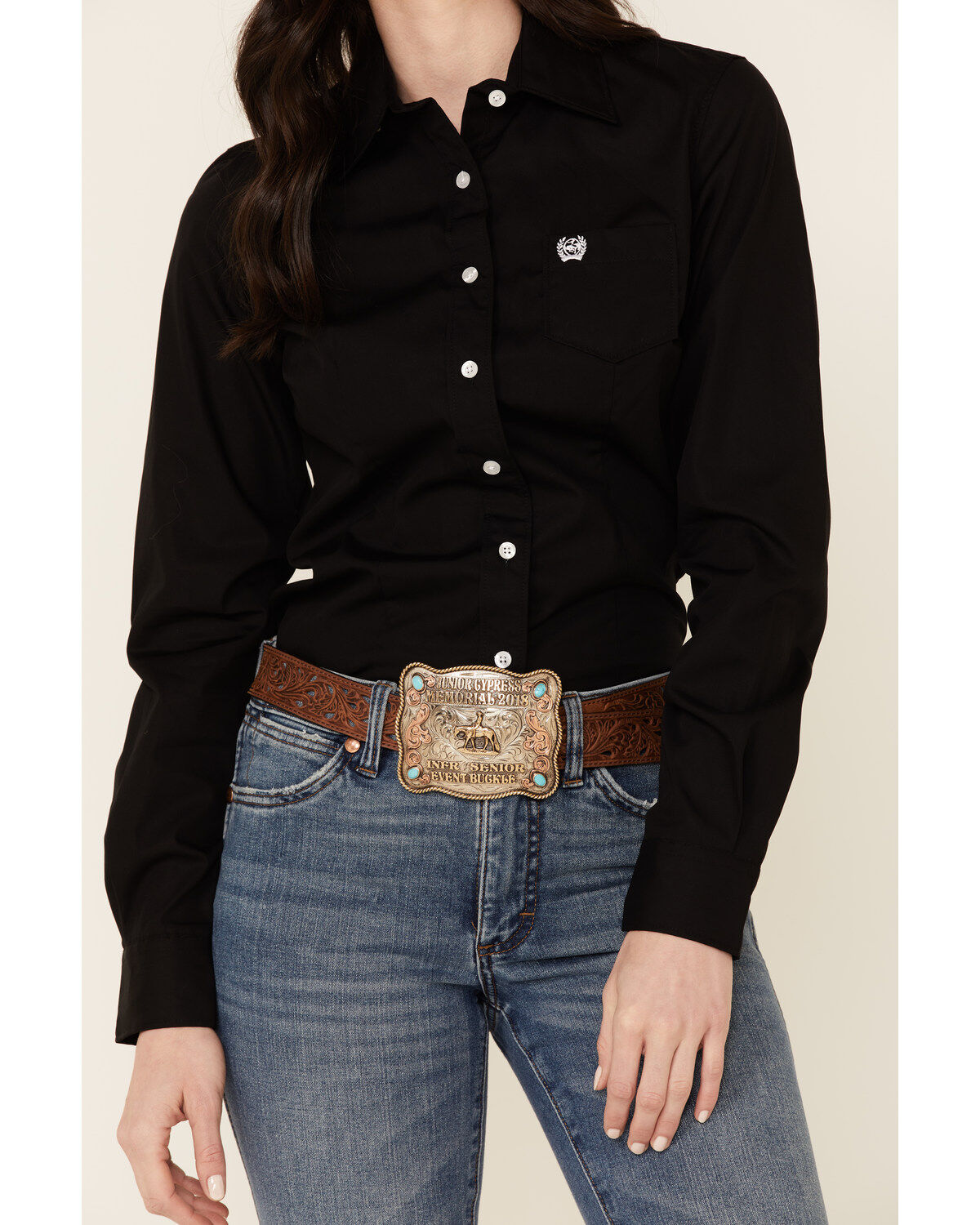 Cinch Women's Western Weave Pocket Shirt